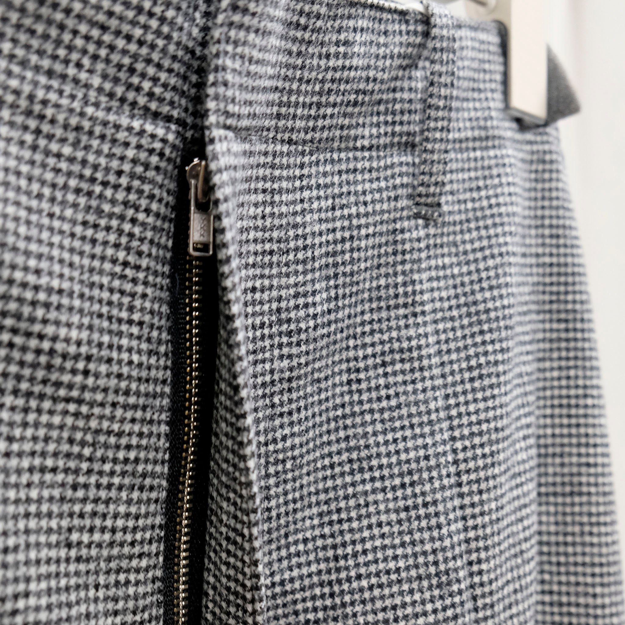 ENCOMING(インカミング)/ GERMETRY TROUSER ガンクラブチェック カシミヤフラノイージートラウザー