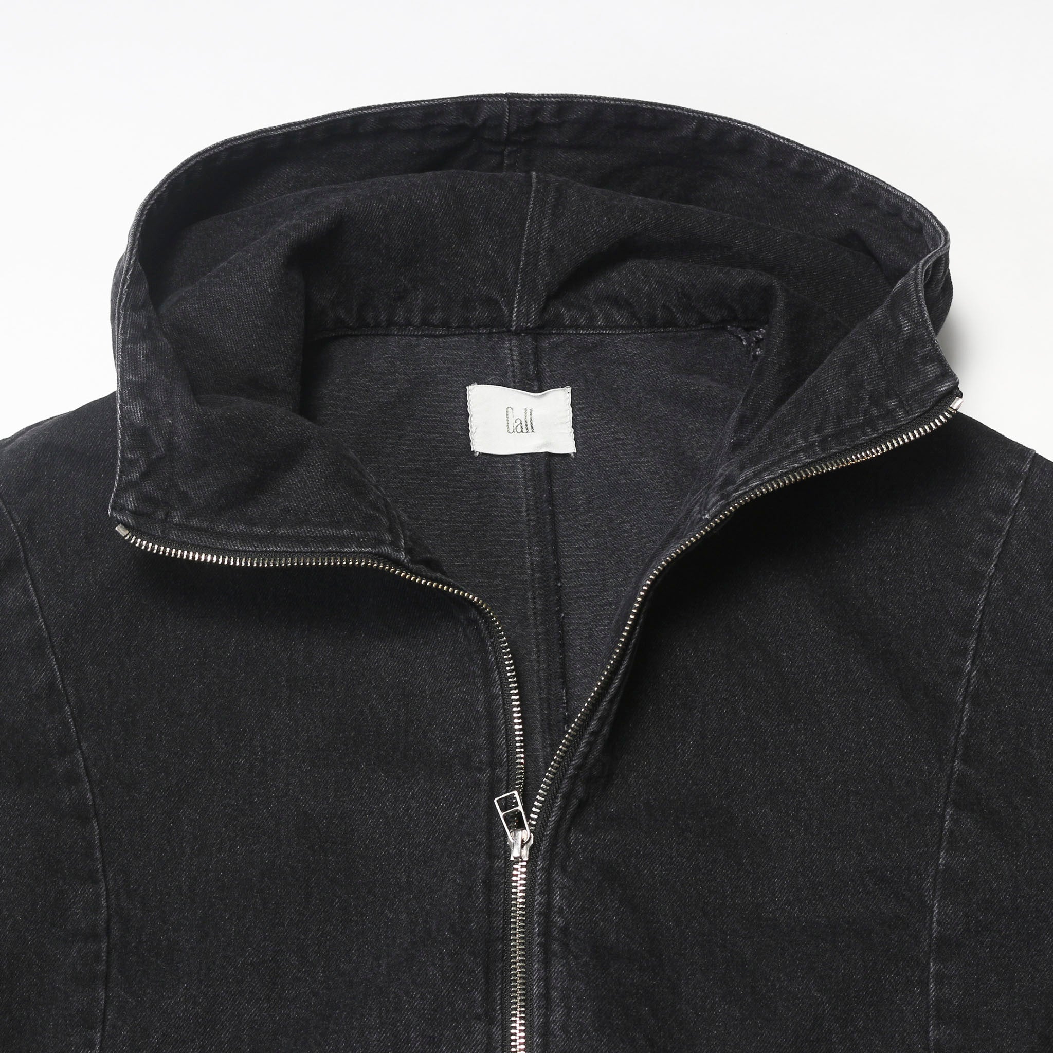 call "HOODIE BLOUSON" デニム フーデッドブルゾン