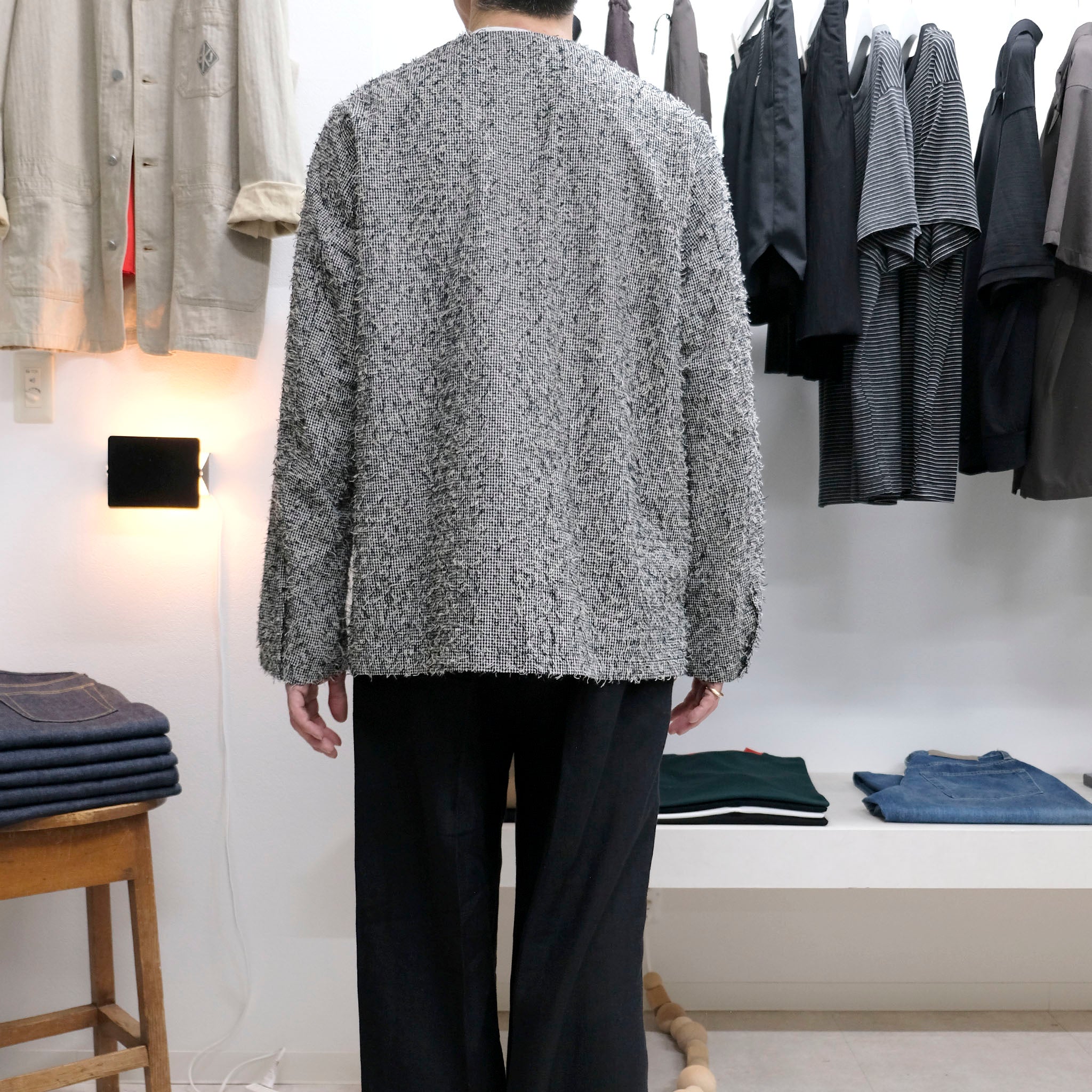 SABY (サバイ) / SLEEPING SHIRTS - Cotton Linen FAB × Needle Work -