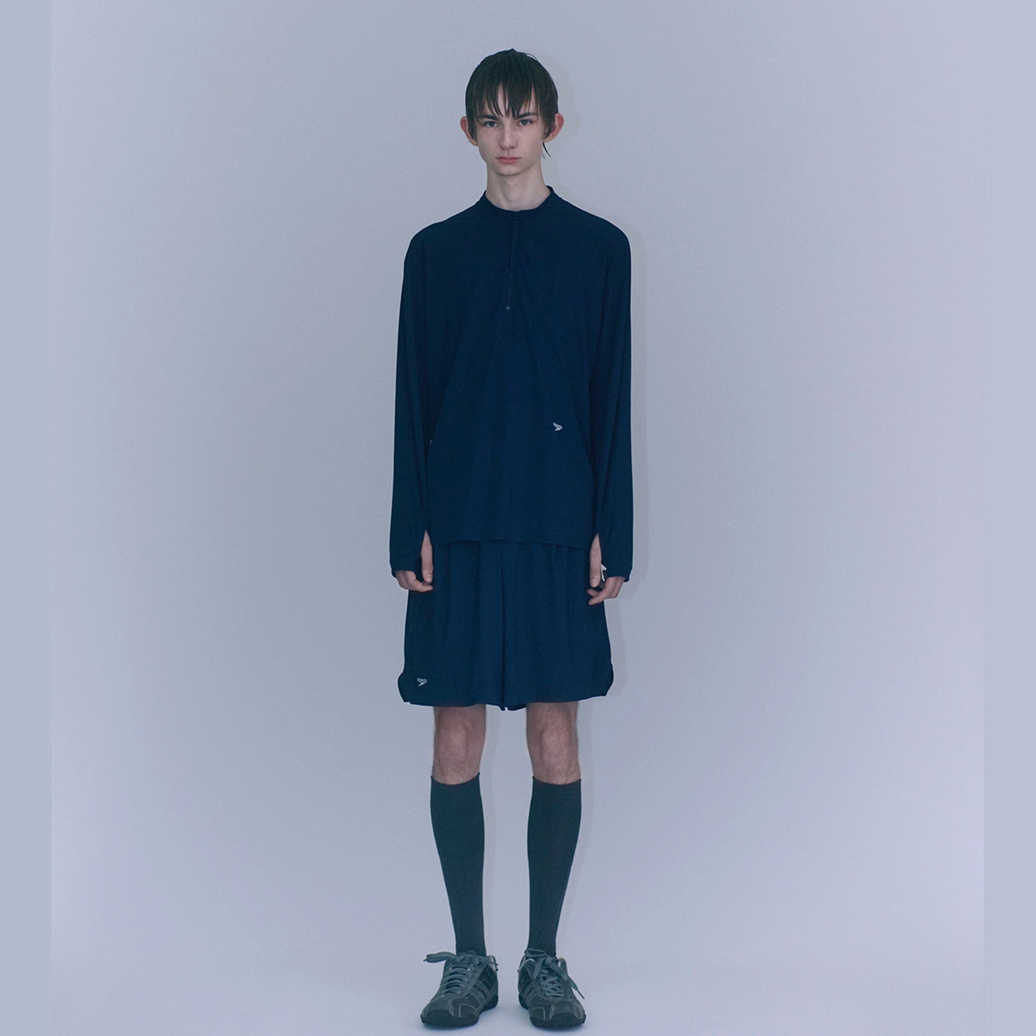 PRODUCT TWELVE "Product Twelve × Speedo Half Zip Shirt" ハーフジップ デザインラッシュガード