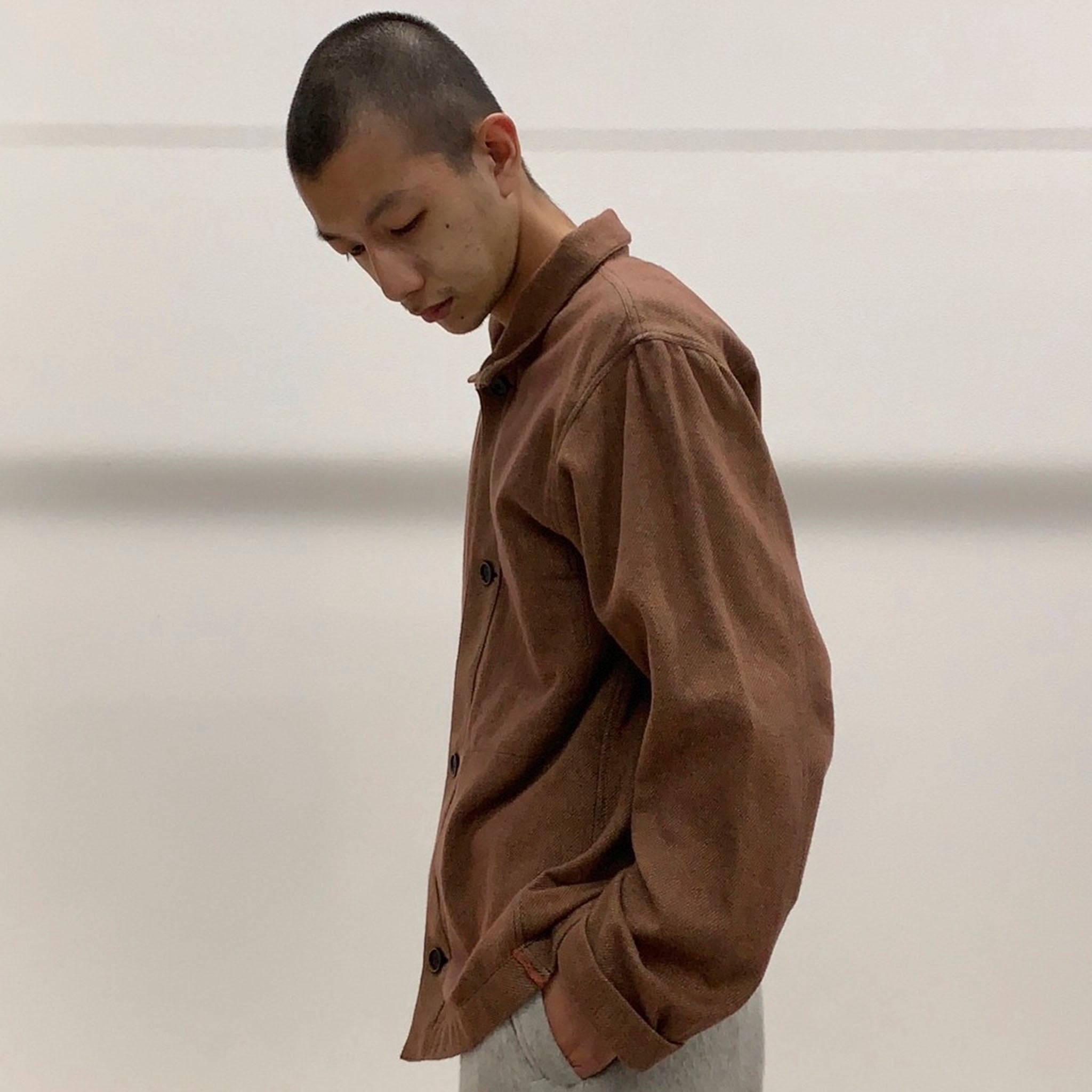 OKOLO "ORIGINAL STAND COLLAR SHIRT"