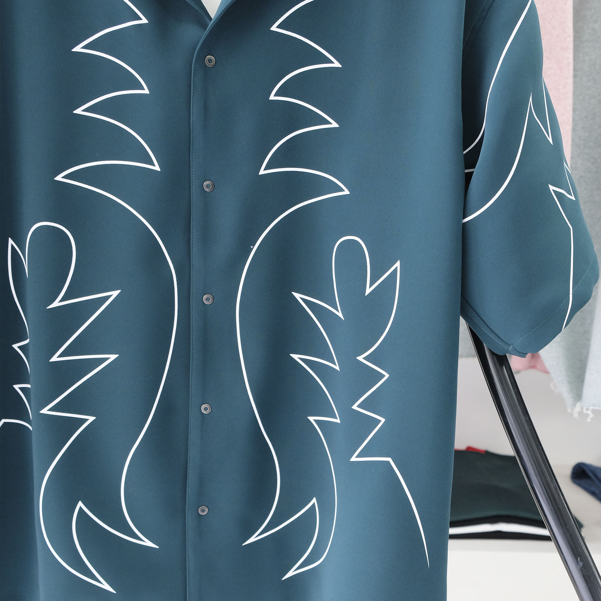 KIMMY "WESTERN FUNCTION SHIRTS" オープンカラーシャツ