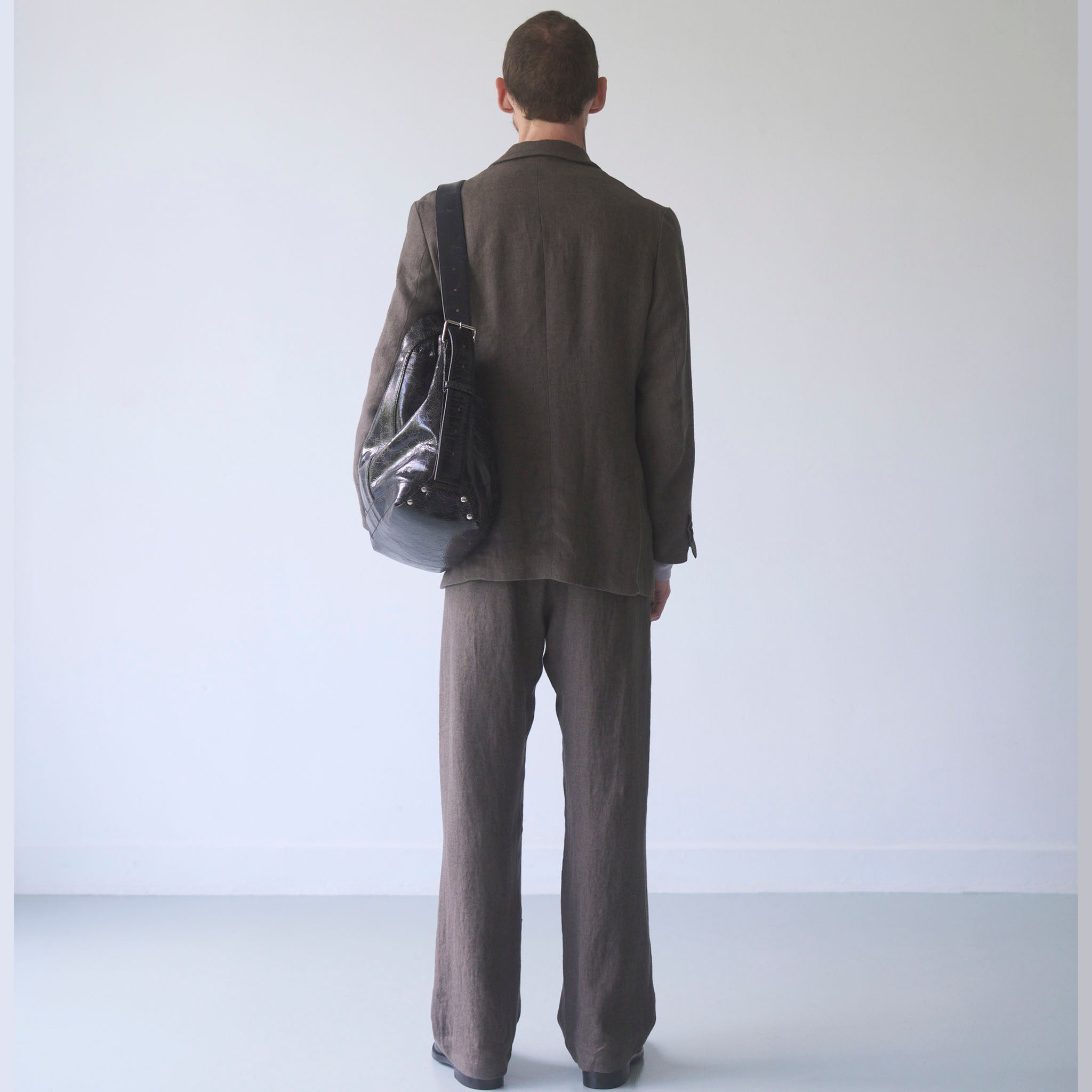 call "CALL-SYSTEM BAG" クラックレザー ビッグ ツールバッグ