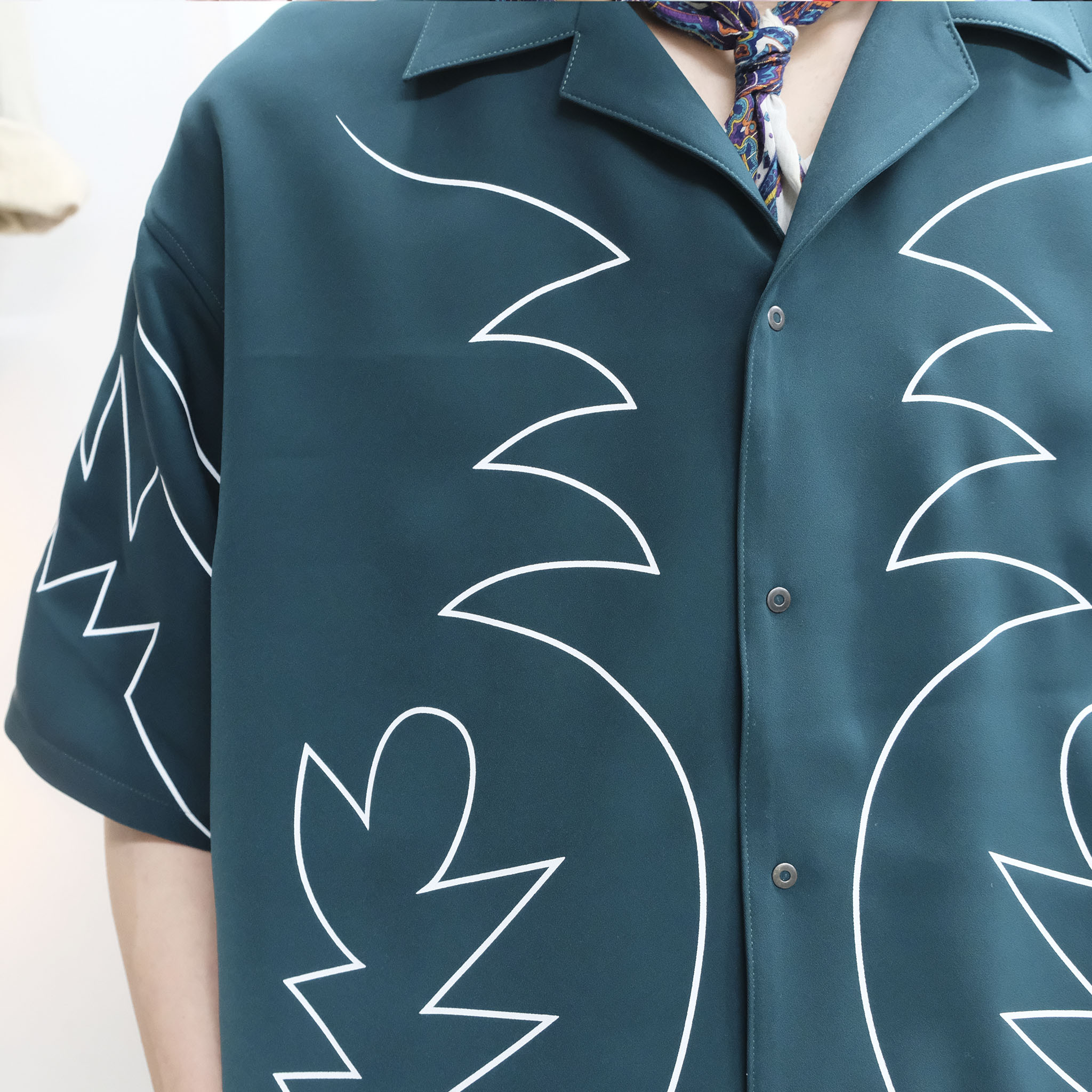 KIMMY "WESTERN FUNCTION SHIRTS" オープンカラーシャツ