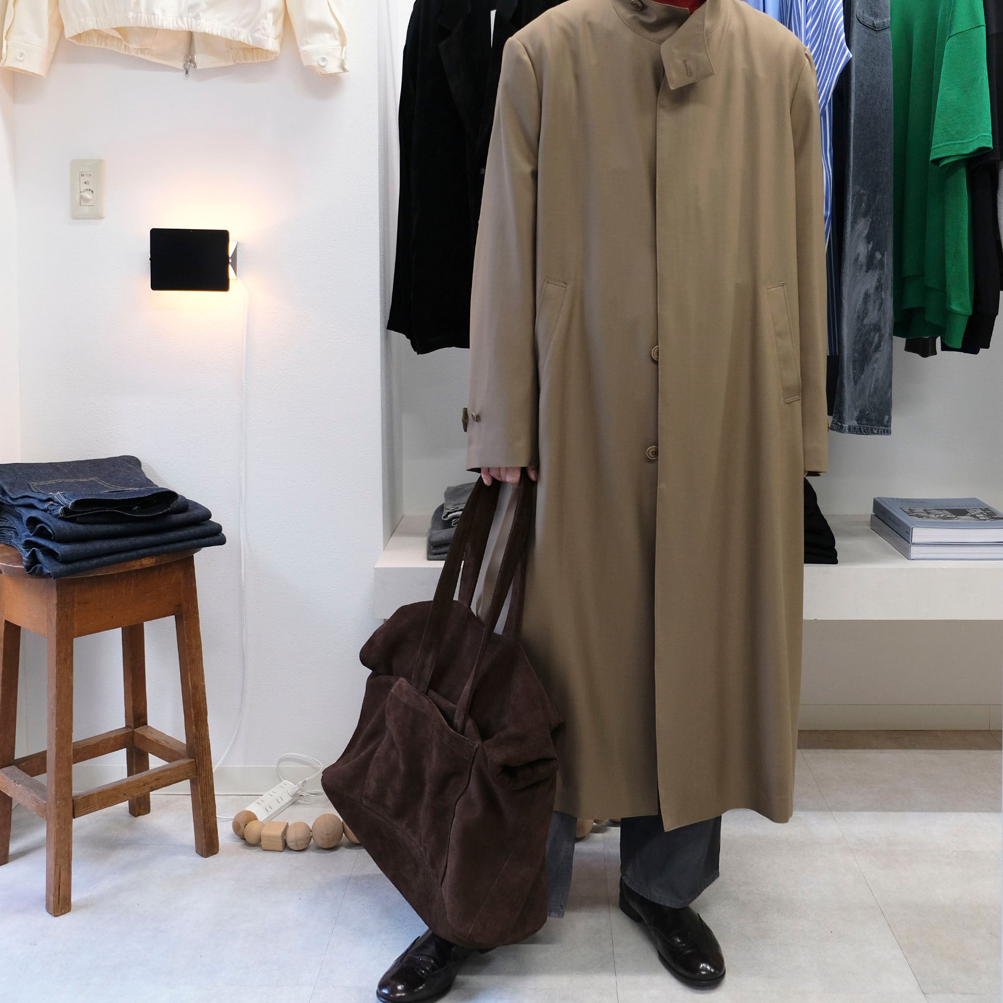 REVERBERATE "STAND COLLAR COAT" スタンドカラーコート