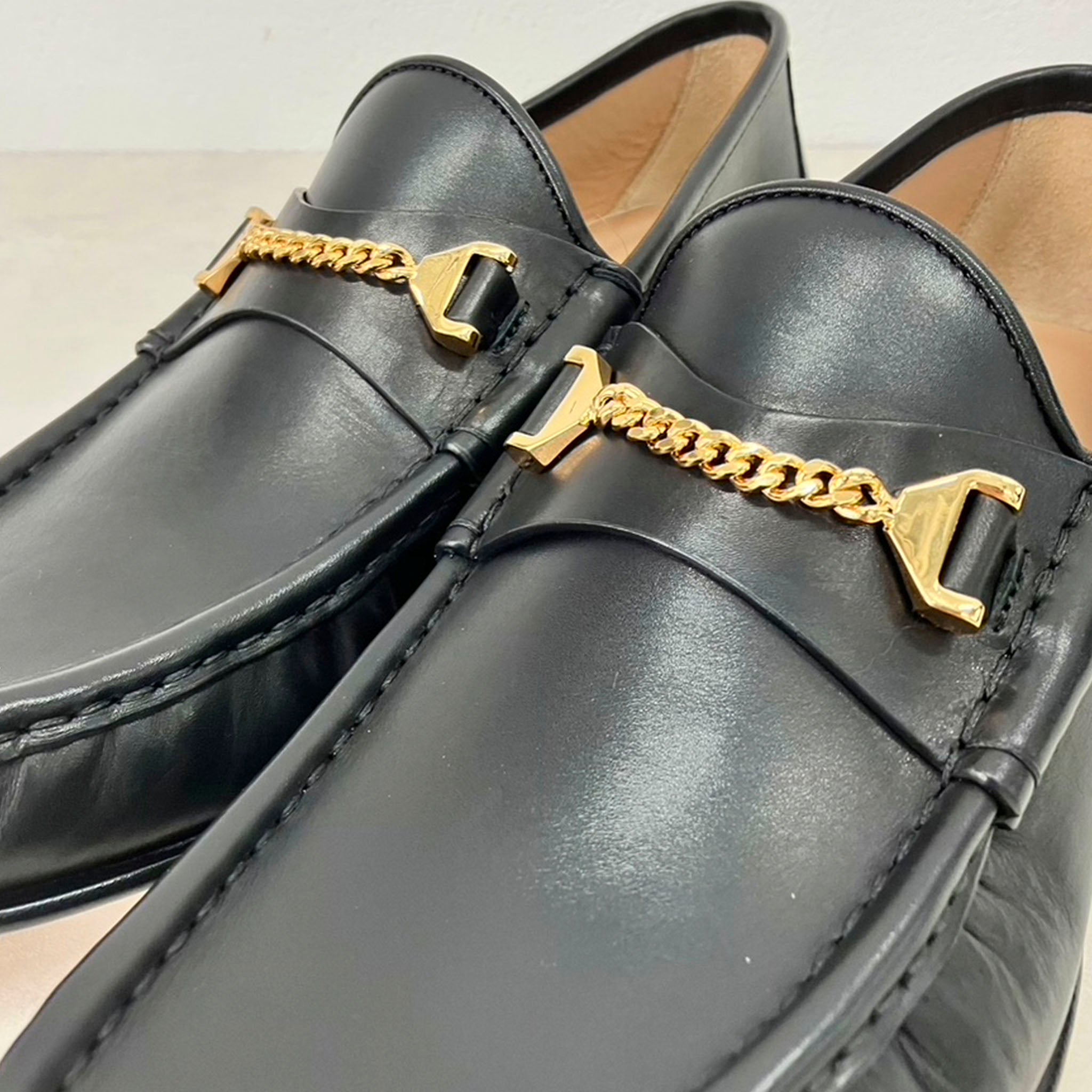 HYUSTO "MICK LEATHER BLACK"