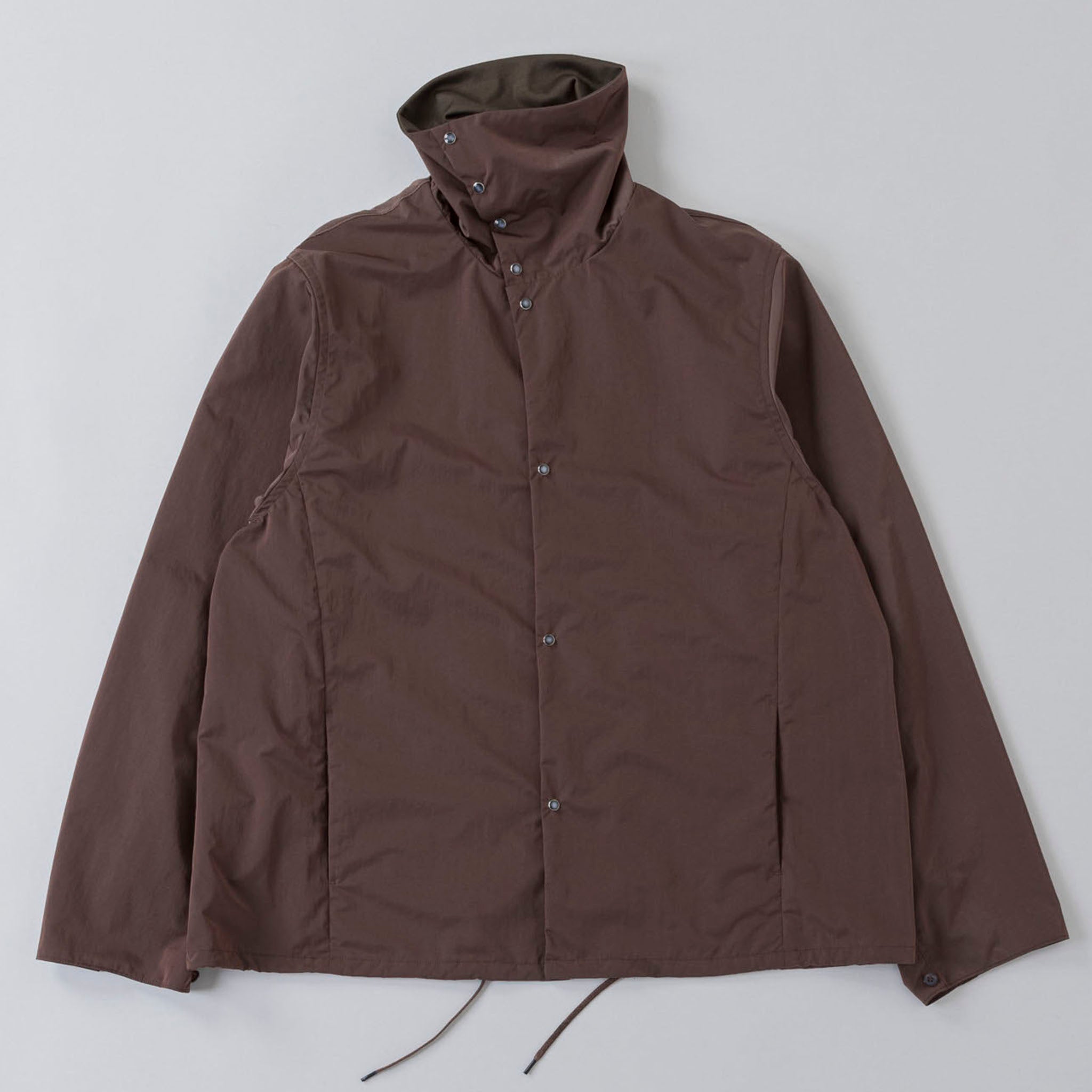 SABY "VINTAGE NYLON HIGH NECK SHIRTS - Limonta Nylon Fab -"ナイロンスタンドカラーシャツ