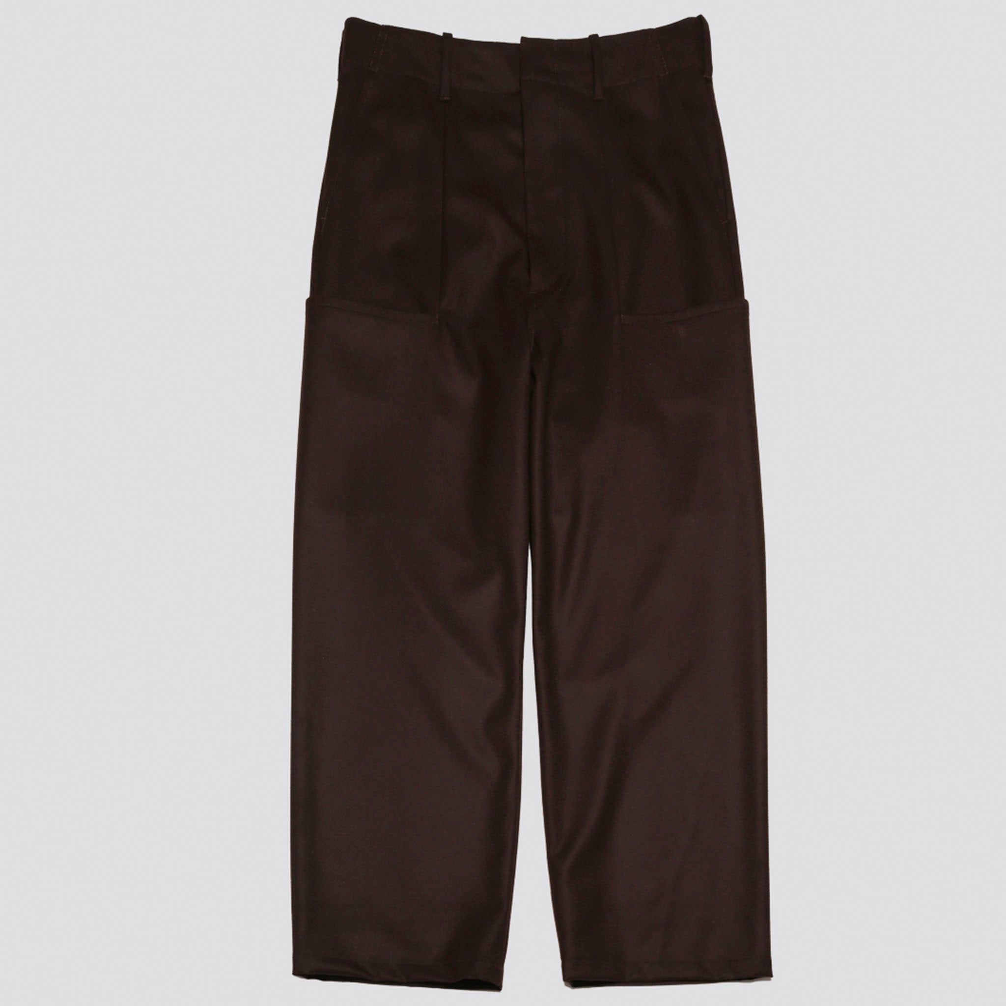 ENCOMING "GEOMETRY TROUSER" ウール イージートラウザーパンツ
