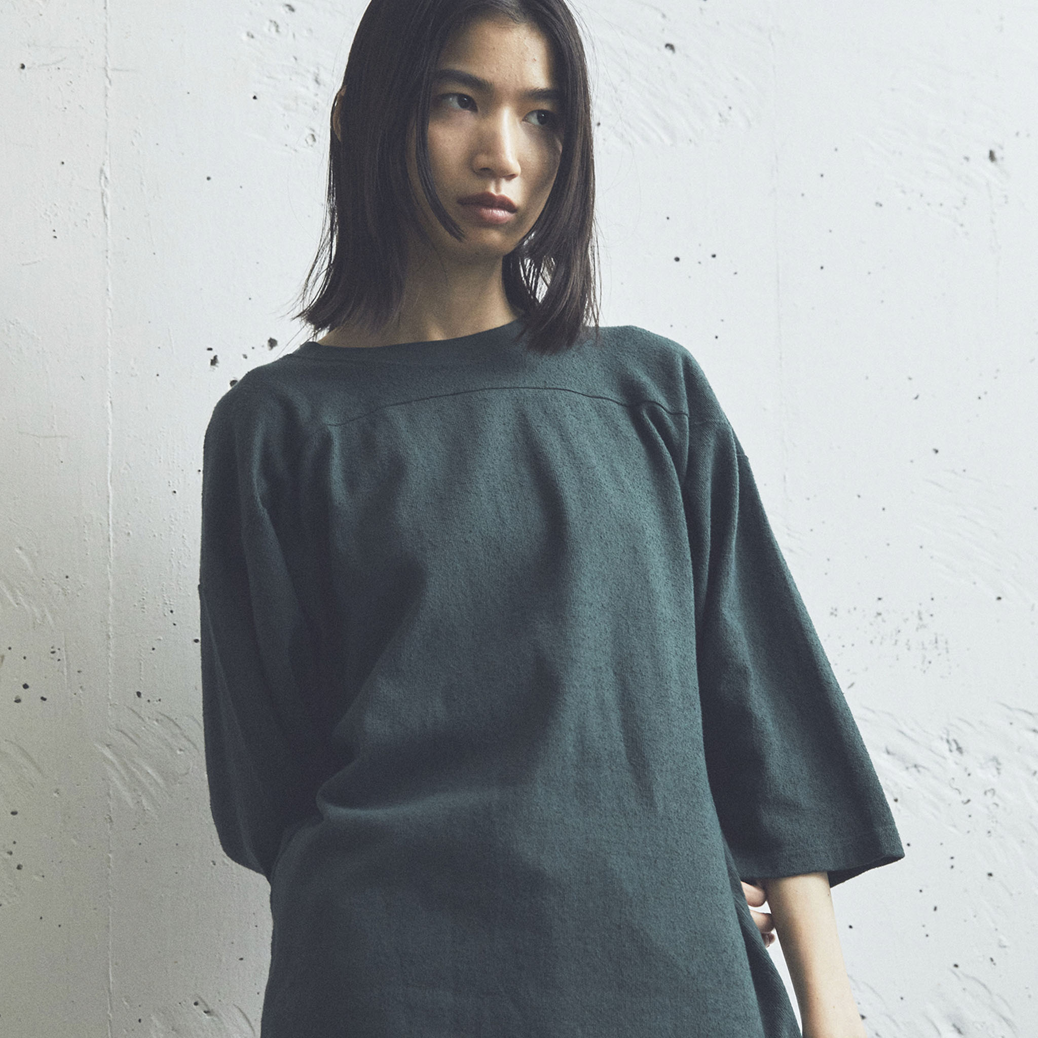 KURO "BRUSH FOOTBALL TEE" ブラッシュ フットボールTシャツ