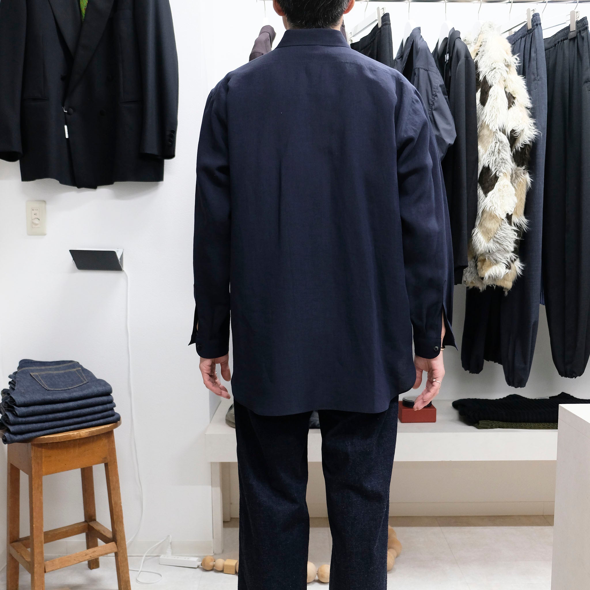 ENCOMING "CLASSIC LONG SLEEVE SHIRT" ロングスリーブシャツ