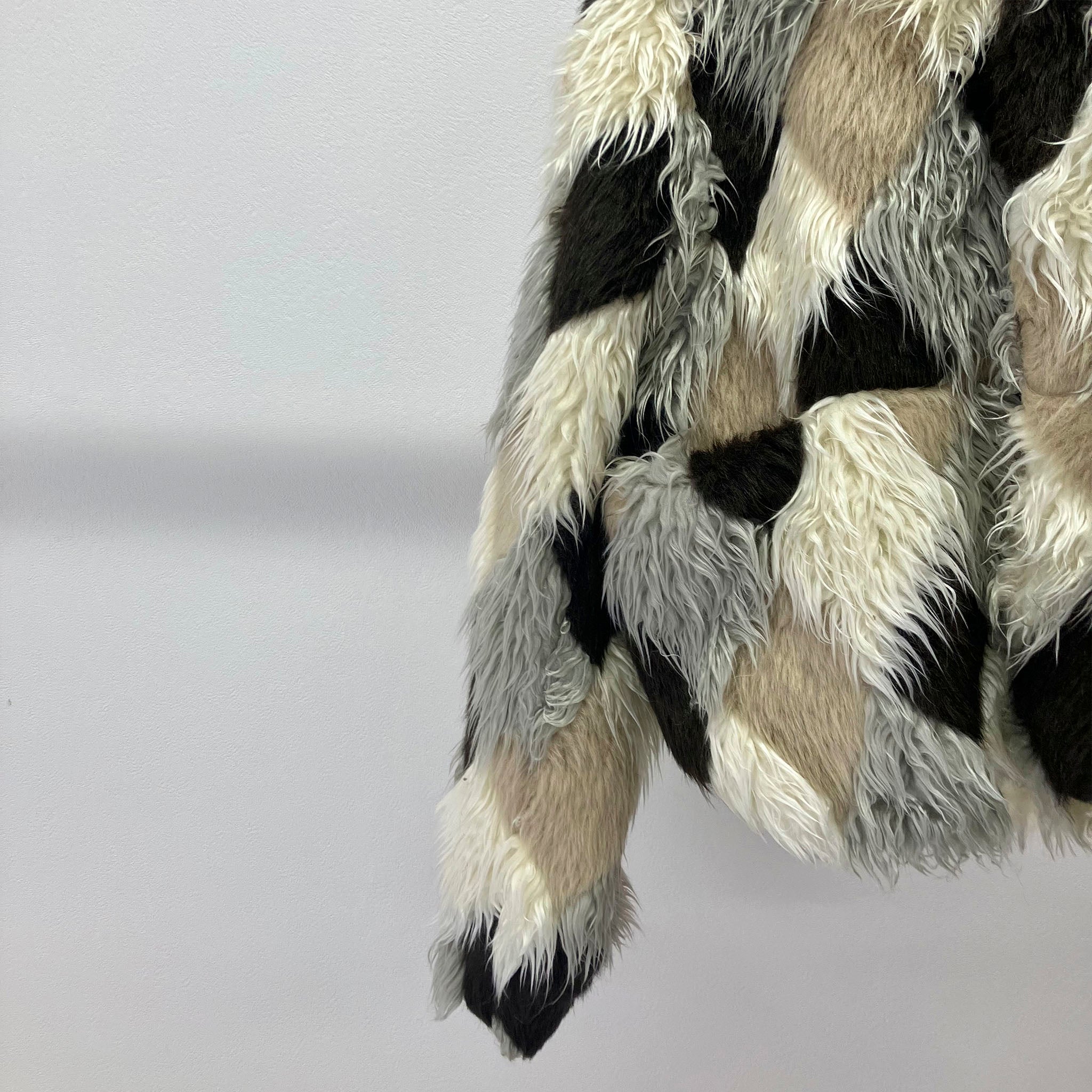 RANDY "Admission" アーガイル ファージャケット