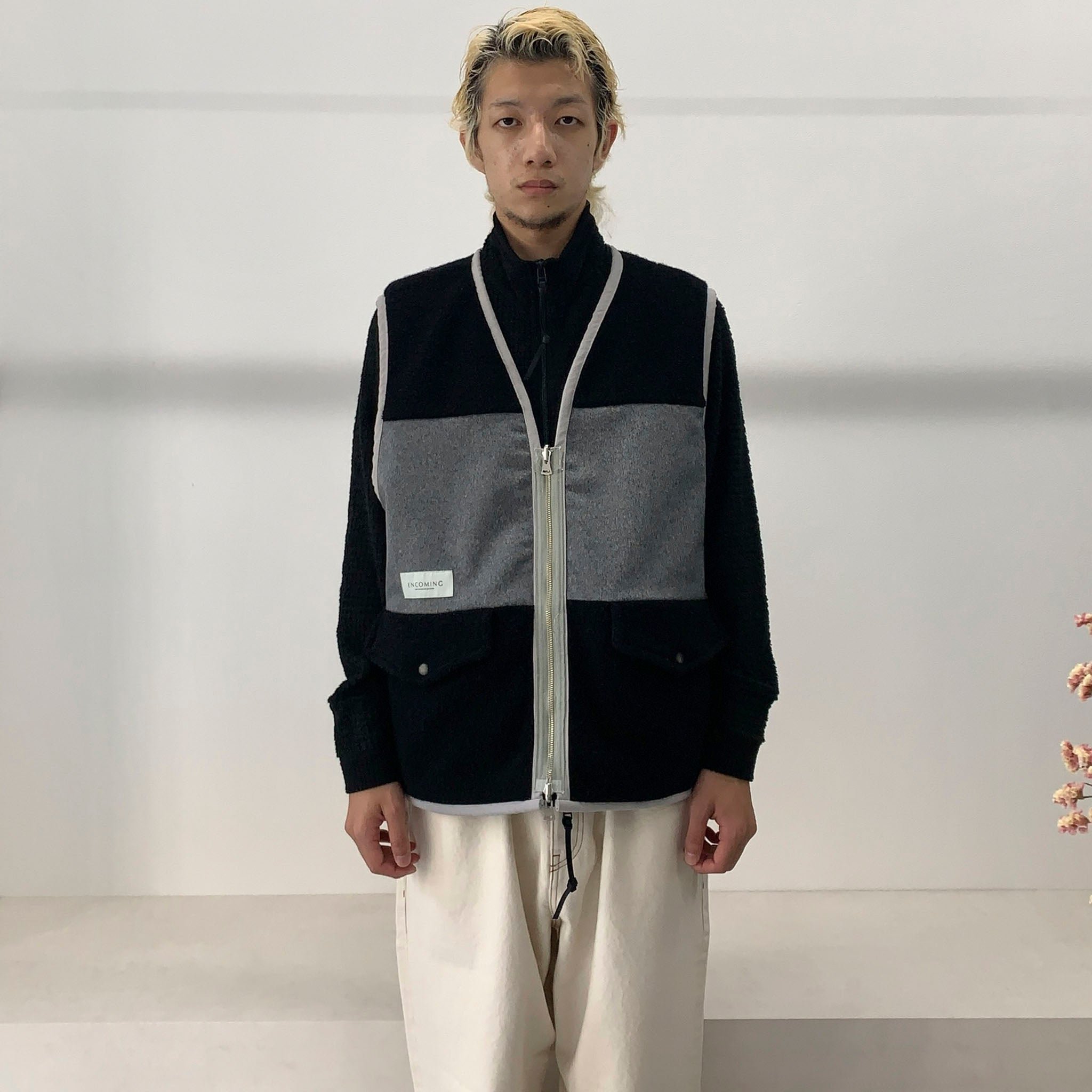 ENCOMING "FRONT ZIP REVERSIBLE VEST"