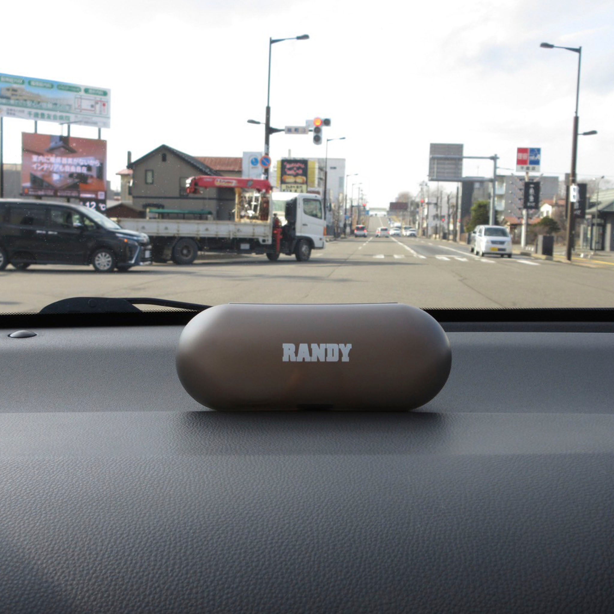 RANDY "WALKING"eyewear クリアベージュメガネ サングラス