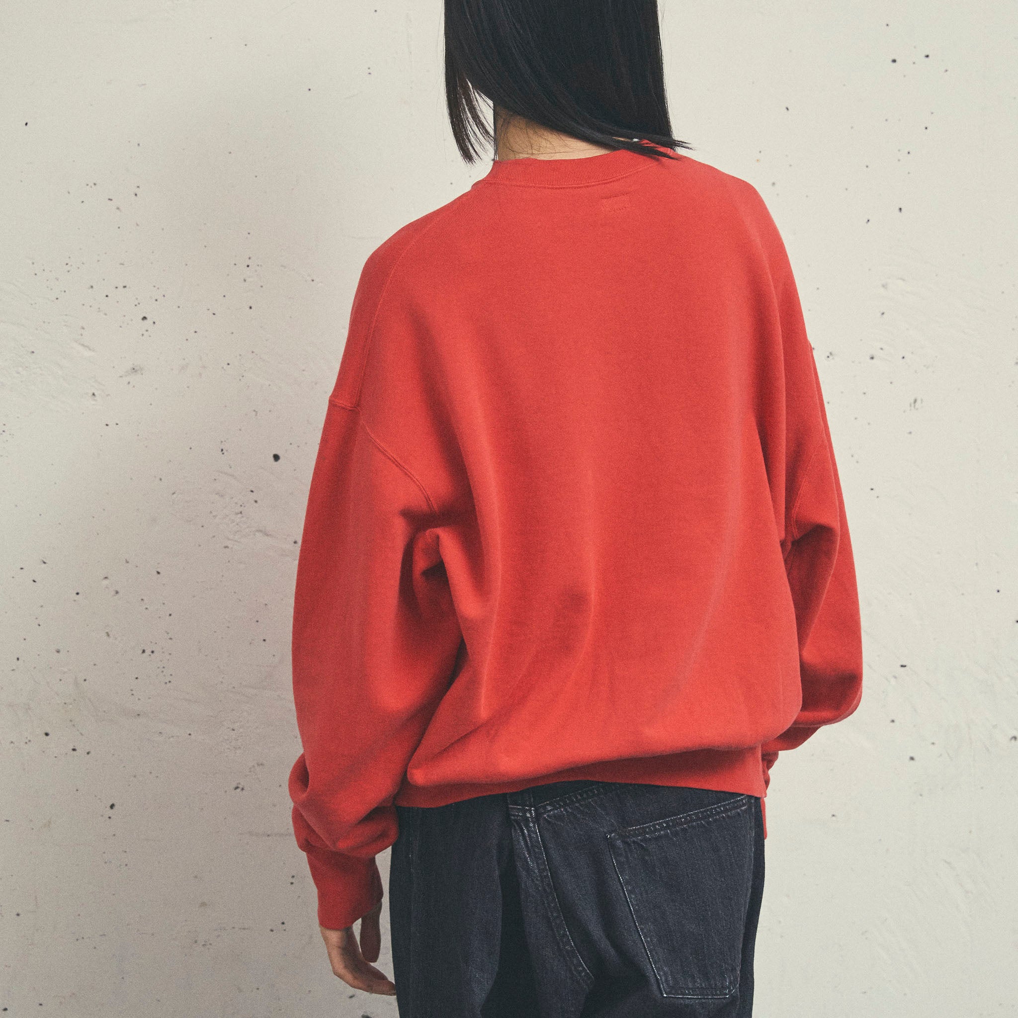 KURO "USED DYED CREW NECK SWEAT" ヴィンテージ クルーネックスウェット