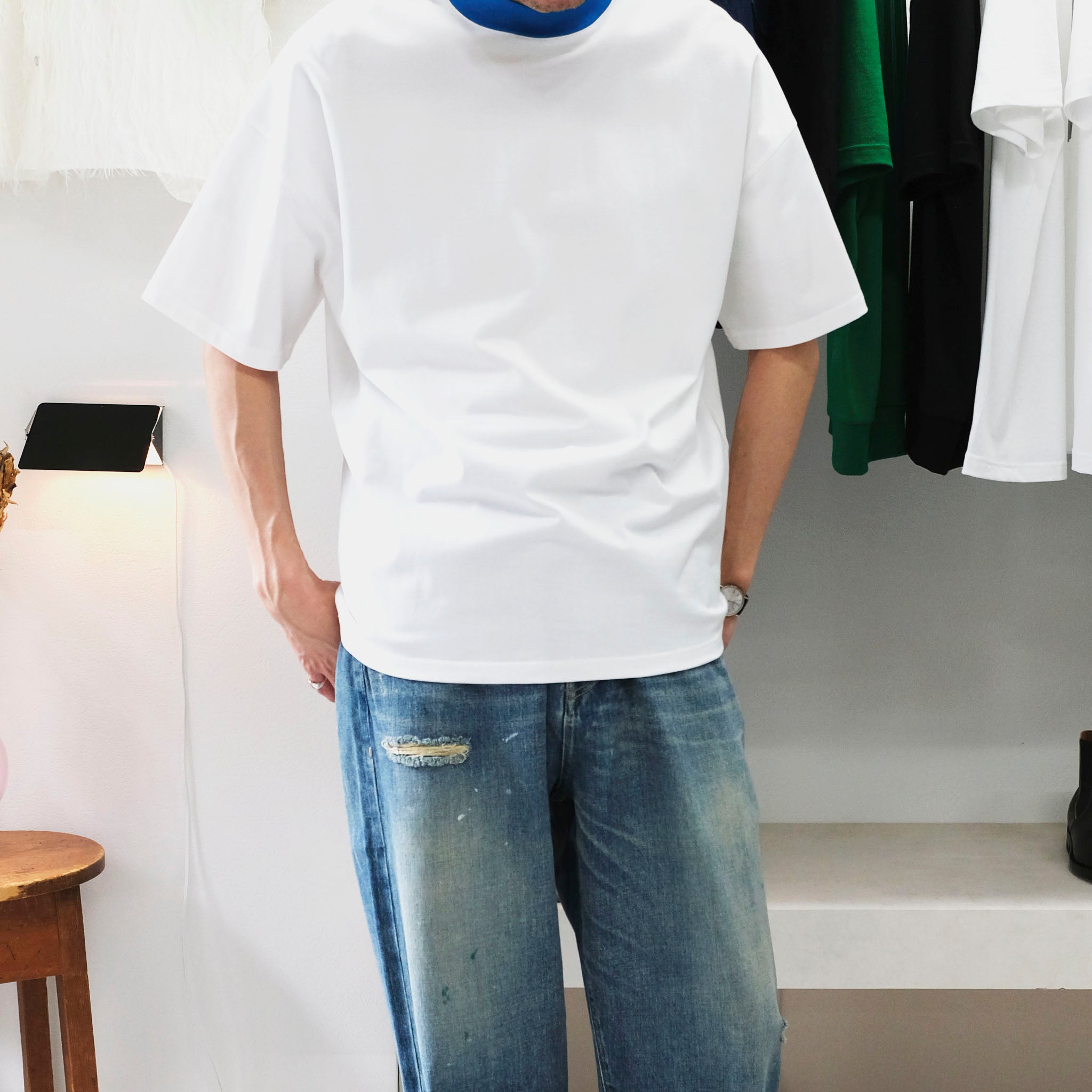 OKOLO "ORIGINAL MOCK NECK T-SHIRT" モックネック Tシャツ