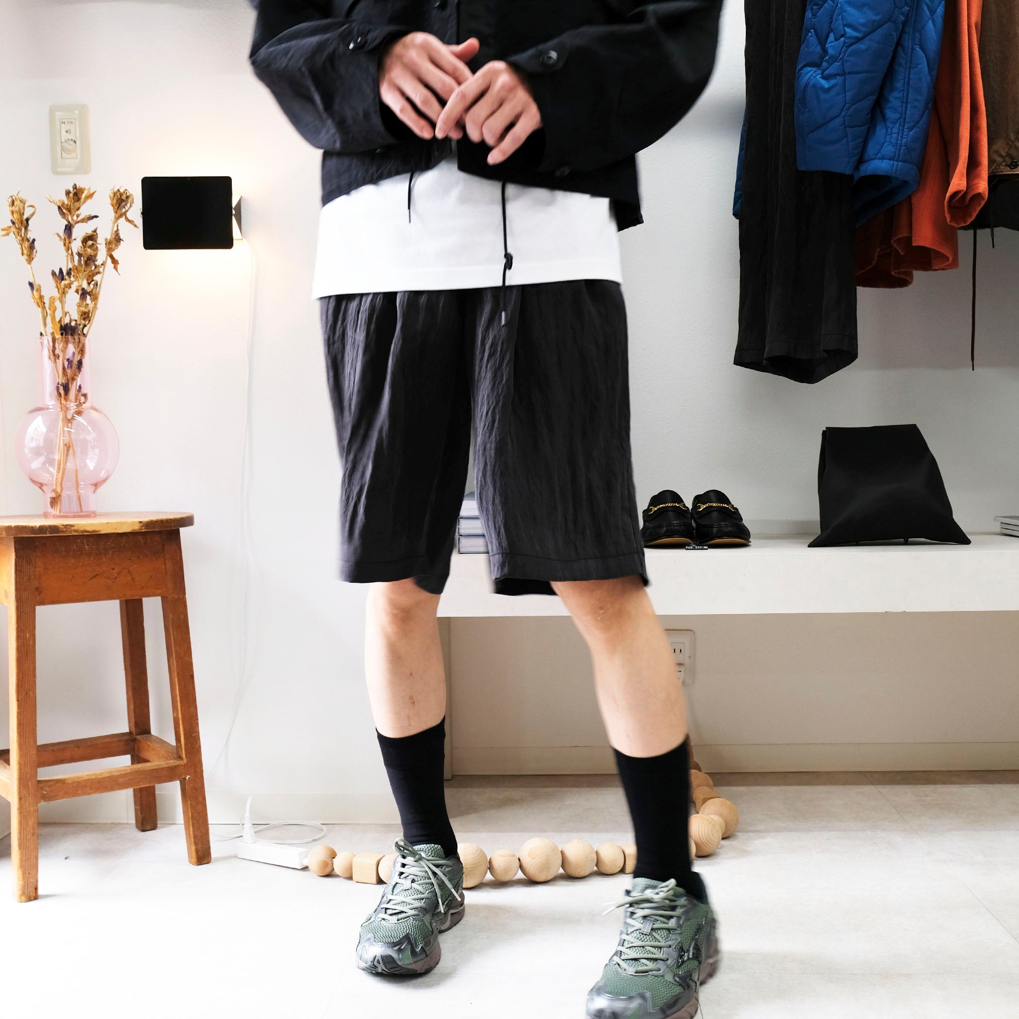 KIMMY "FLOW SHORTS" ヴィンテージリヨセル イージーショーツ