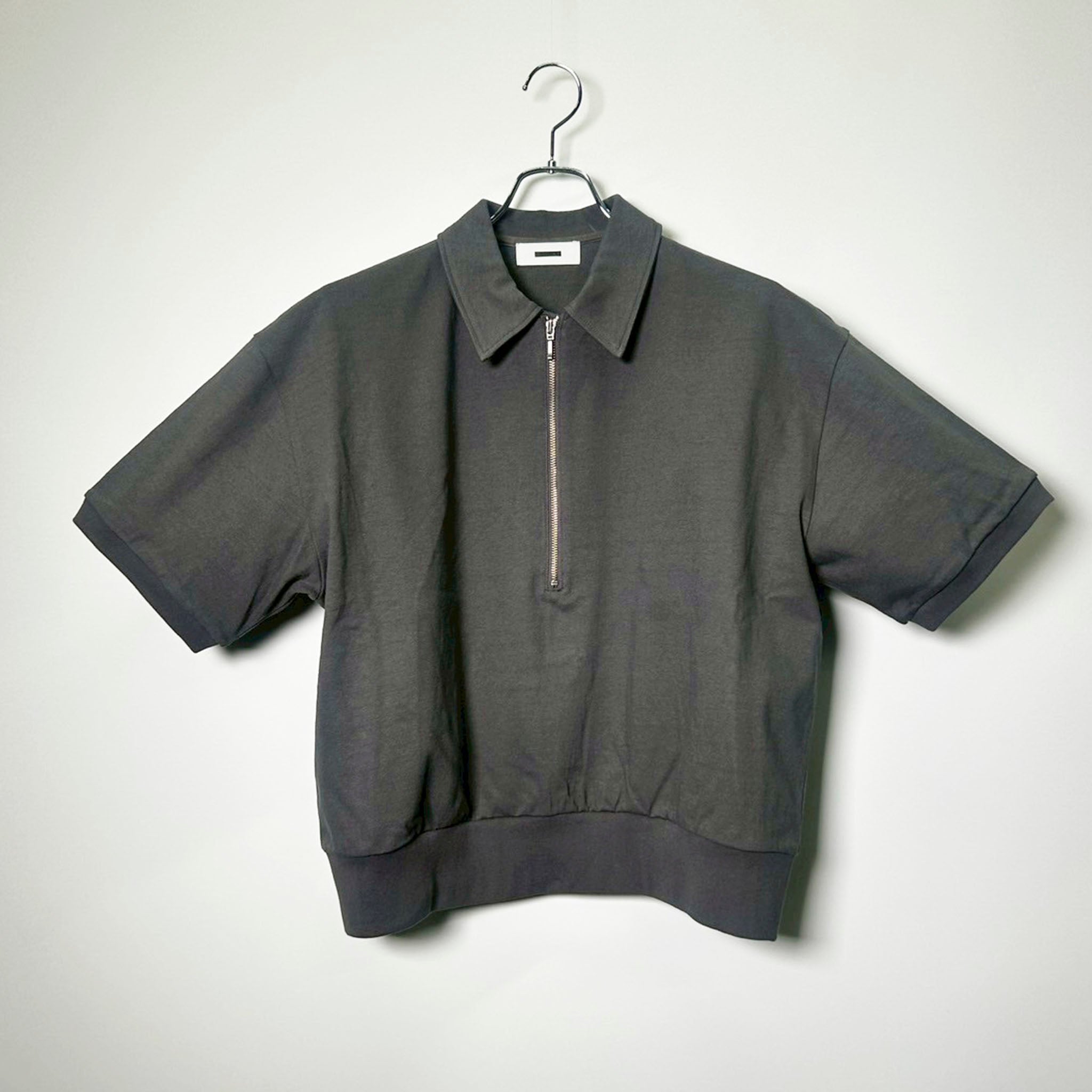 REVERBERATE (リバーバレイト) / HALF ZIP JERSEY SHORT SLEEVE