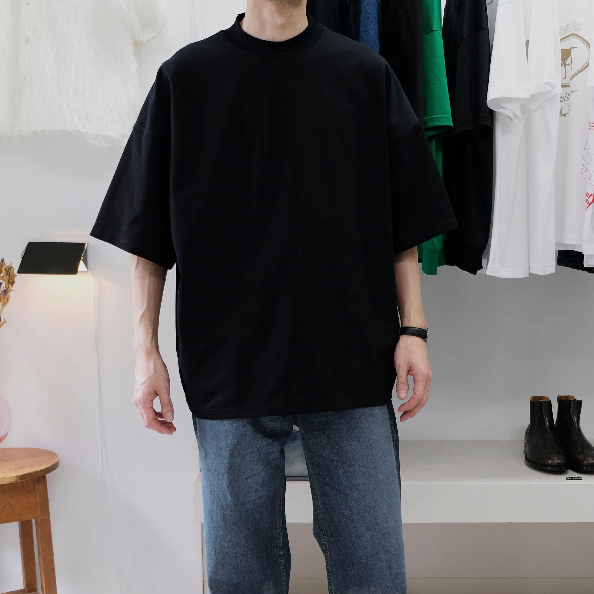 OKOLO "ORIGINAL MOCK NECK T-SHIRT" モックネック Tシャツ