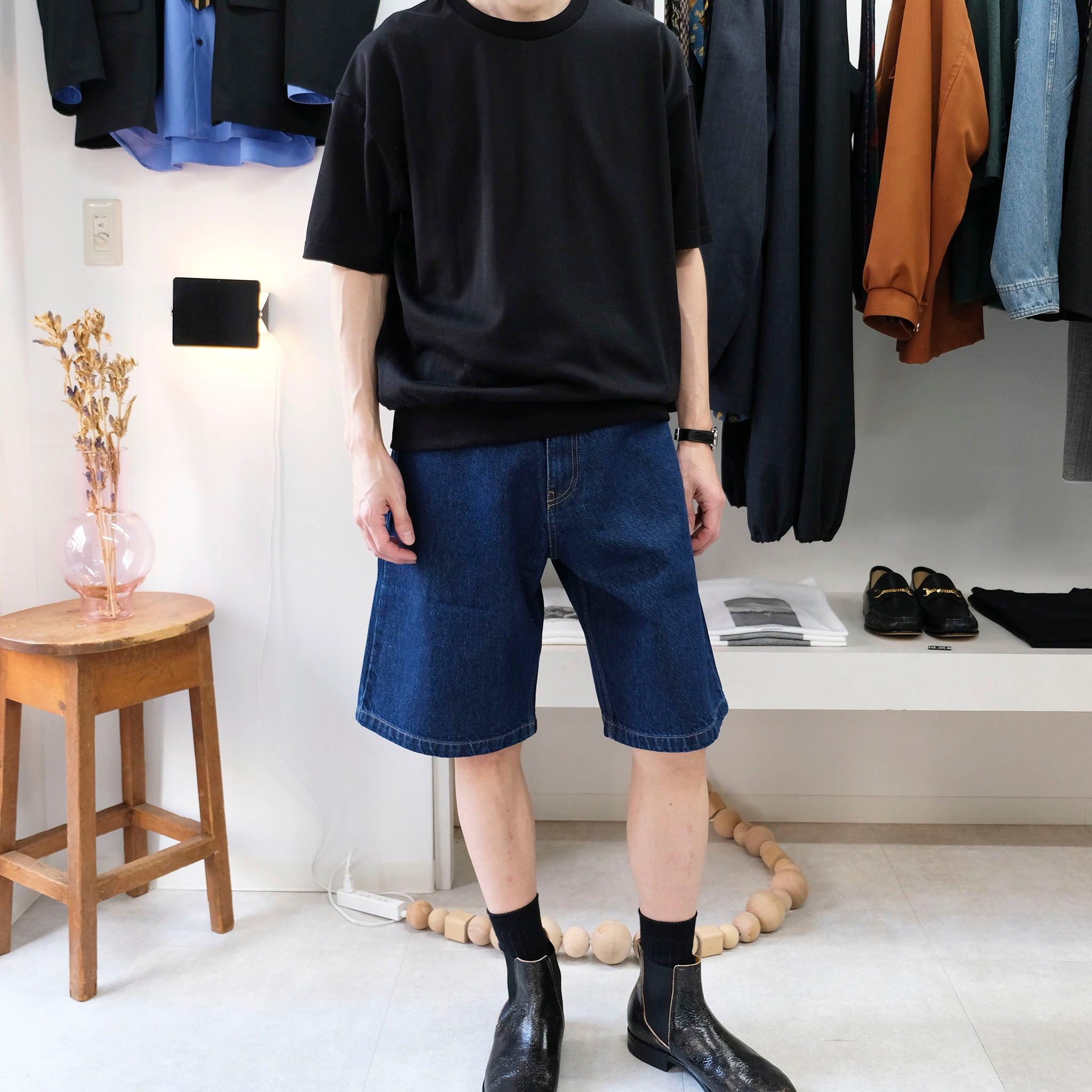 REVERBERATE "SPORT T-SHIRT" コットンレーヨン スウェットTシャツ