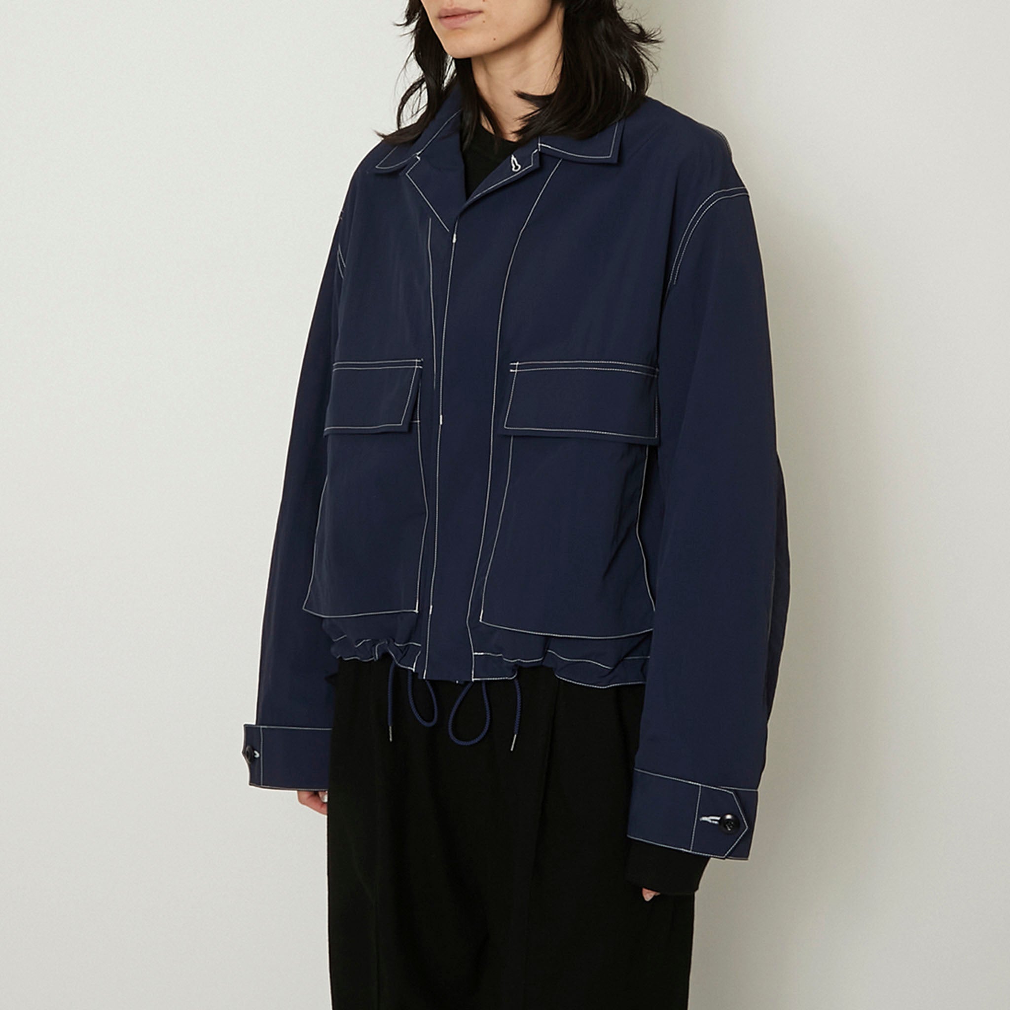 PRODUCT TWELVE "Cropped Utility Shirt" ナイロン ショート丈ジャケット