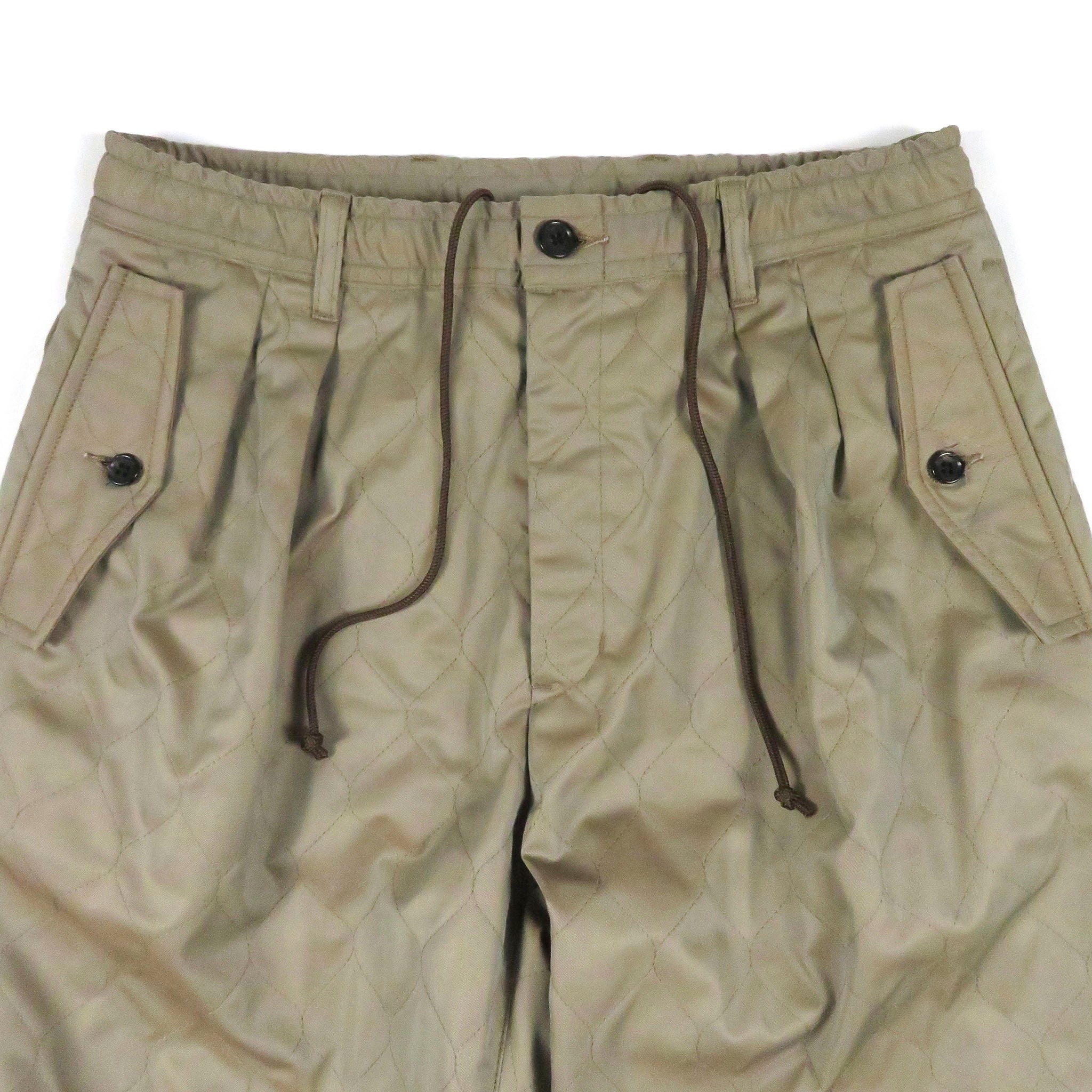 tieorNOT "BEETLE QUILTED EASY TROUSERS"