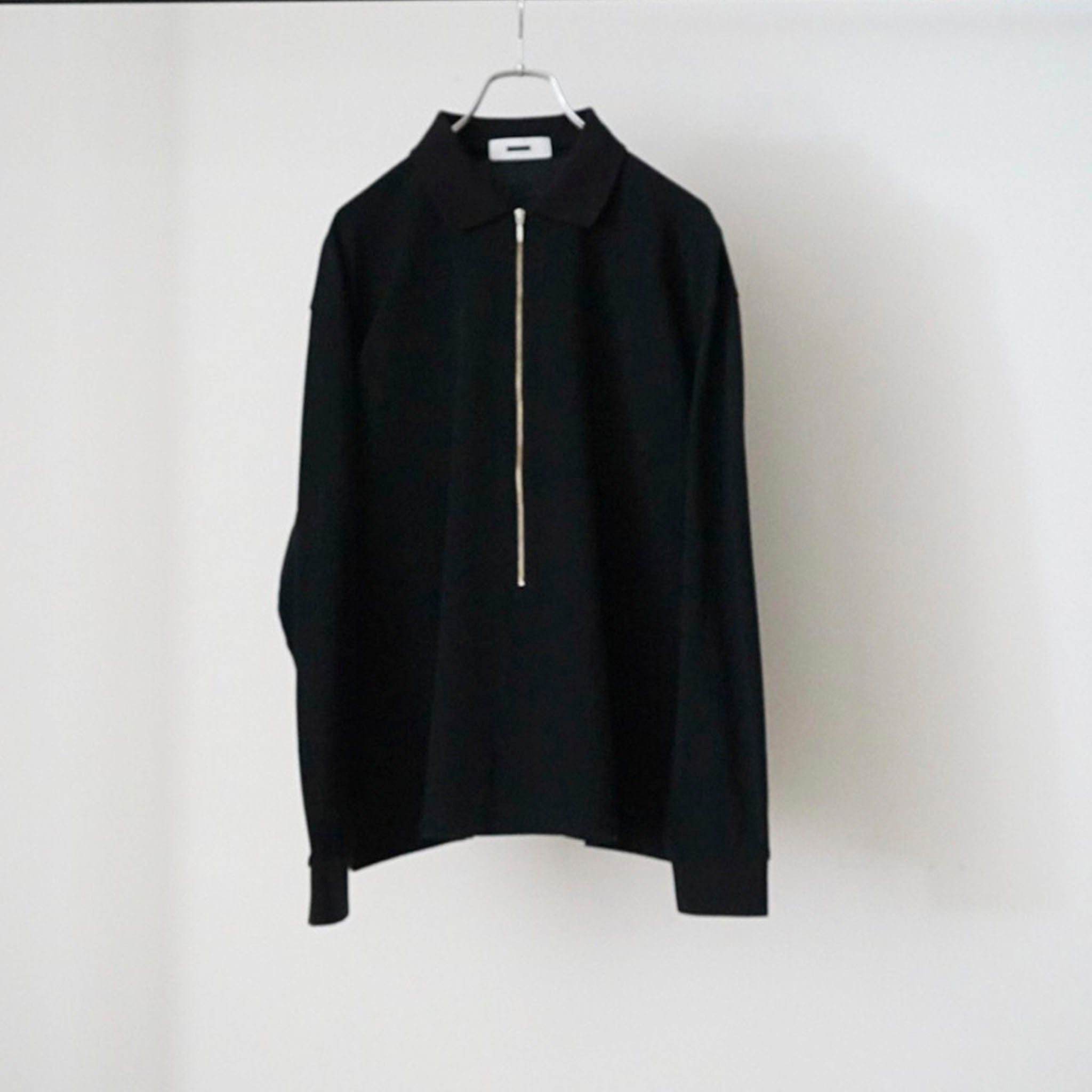 REVERBERATE "ZIP LONG SLEEVE POLO”