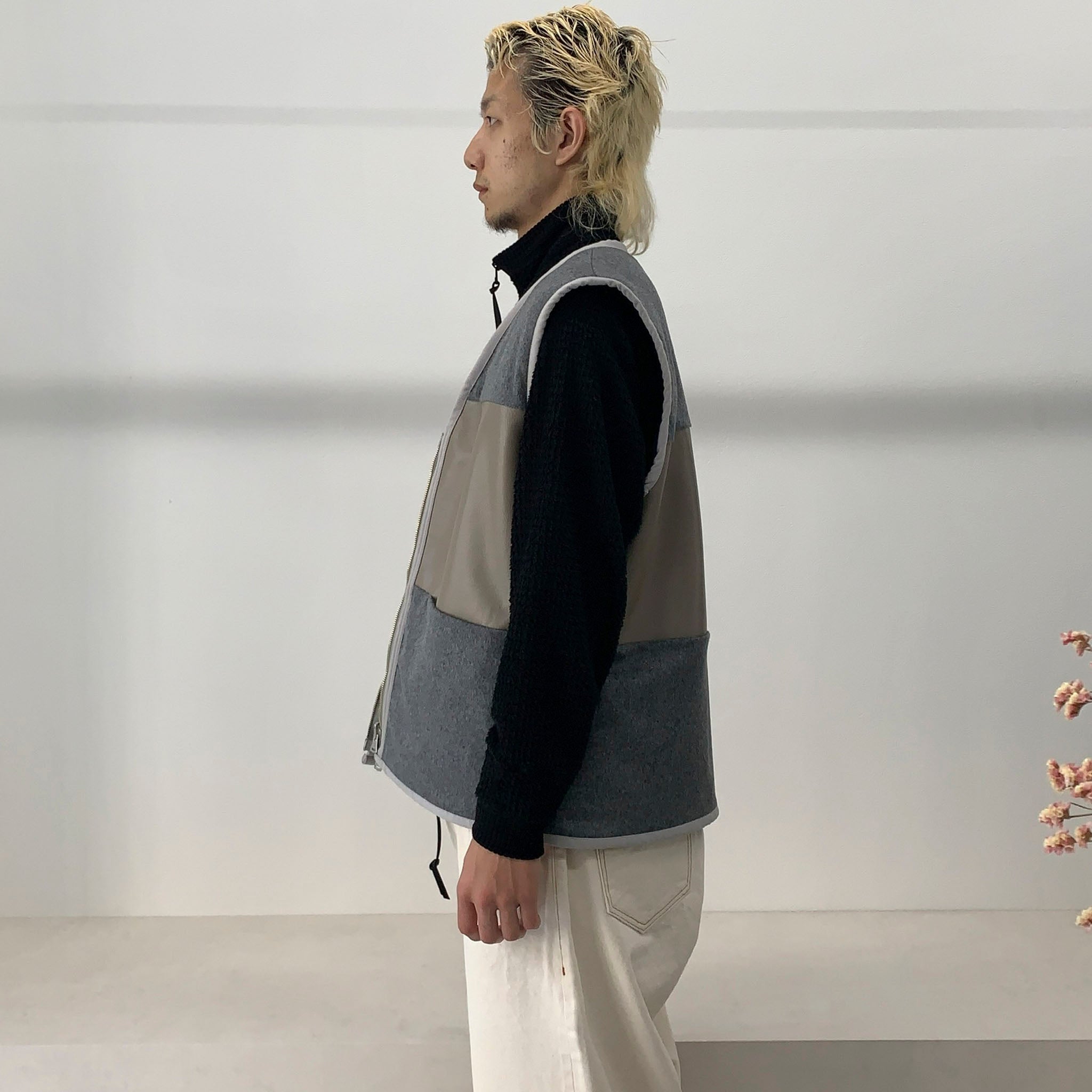 ENCOMING "FRONT ZIP REVERSIBLE VEST"