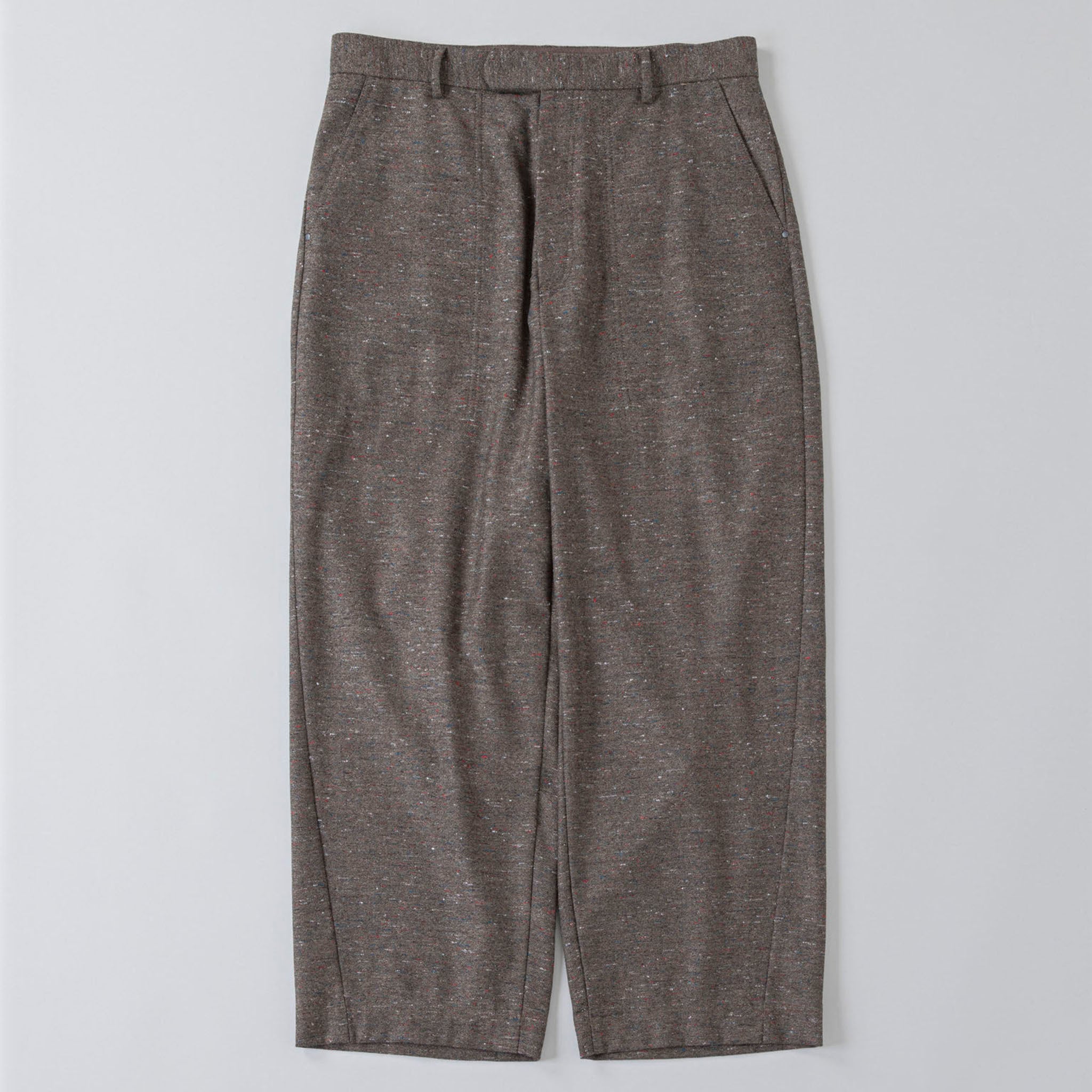 SABY "FATIGUE TROUSER - Italian Color Nep Tweed -" ツイード ファティーグトラウザーパンツ