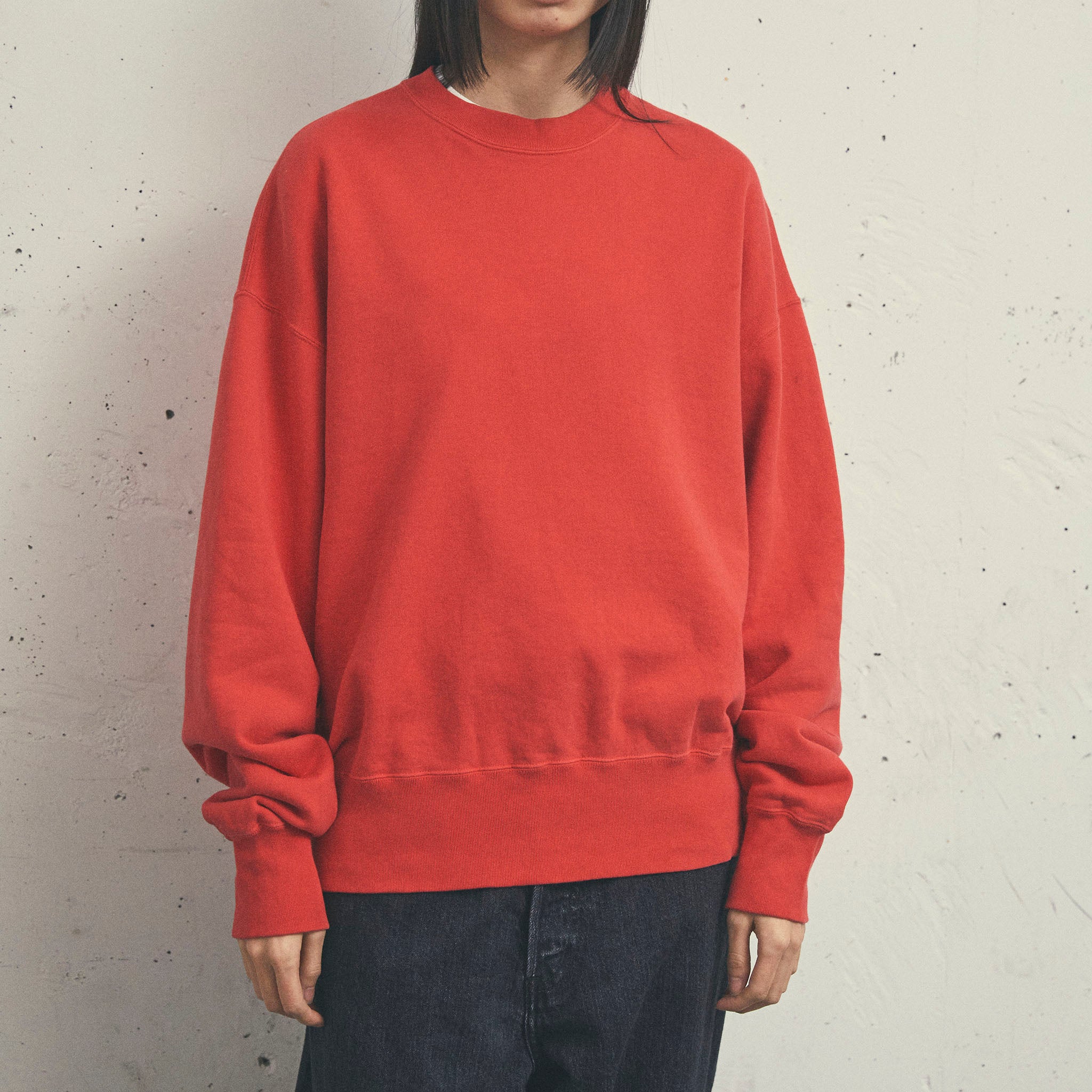 KURO "USED DYED CREW NECK SWEAT" ヴィンテージ クルーネックスウェット