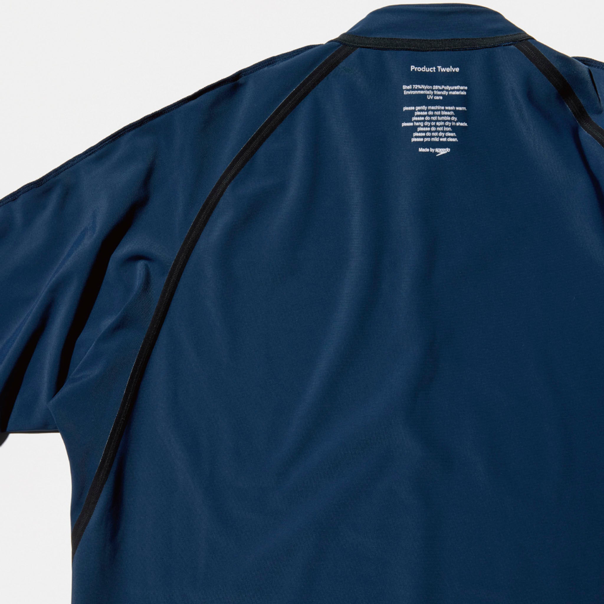 PRODUCT TWELVE "Product Twelve × Speedo Half Zip Shirt" ハーフジップ デザインラッシュガード