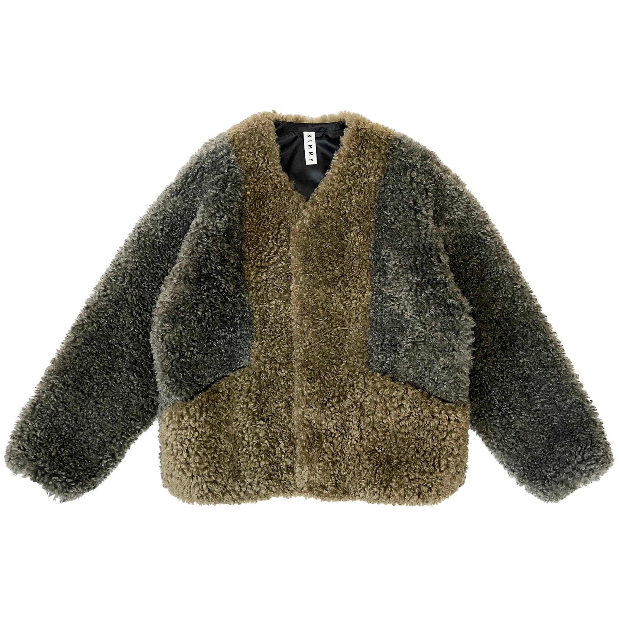 KIMMY "CURLY JACKET"カーリー ミリタリーライナー ファーブルゾン