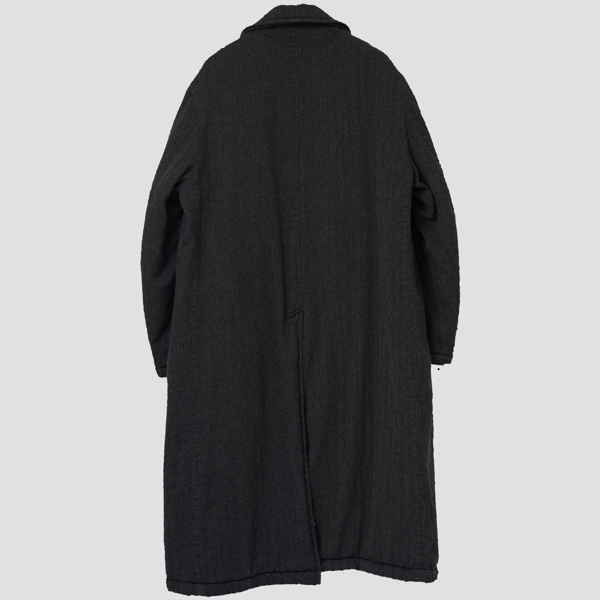 call "WOOL SHRINK LONG COAT" ヴィンテージファブリック ロングコート