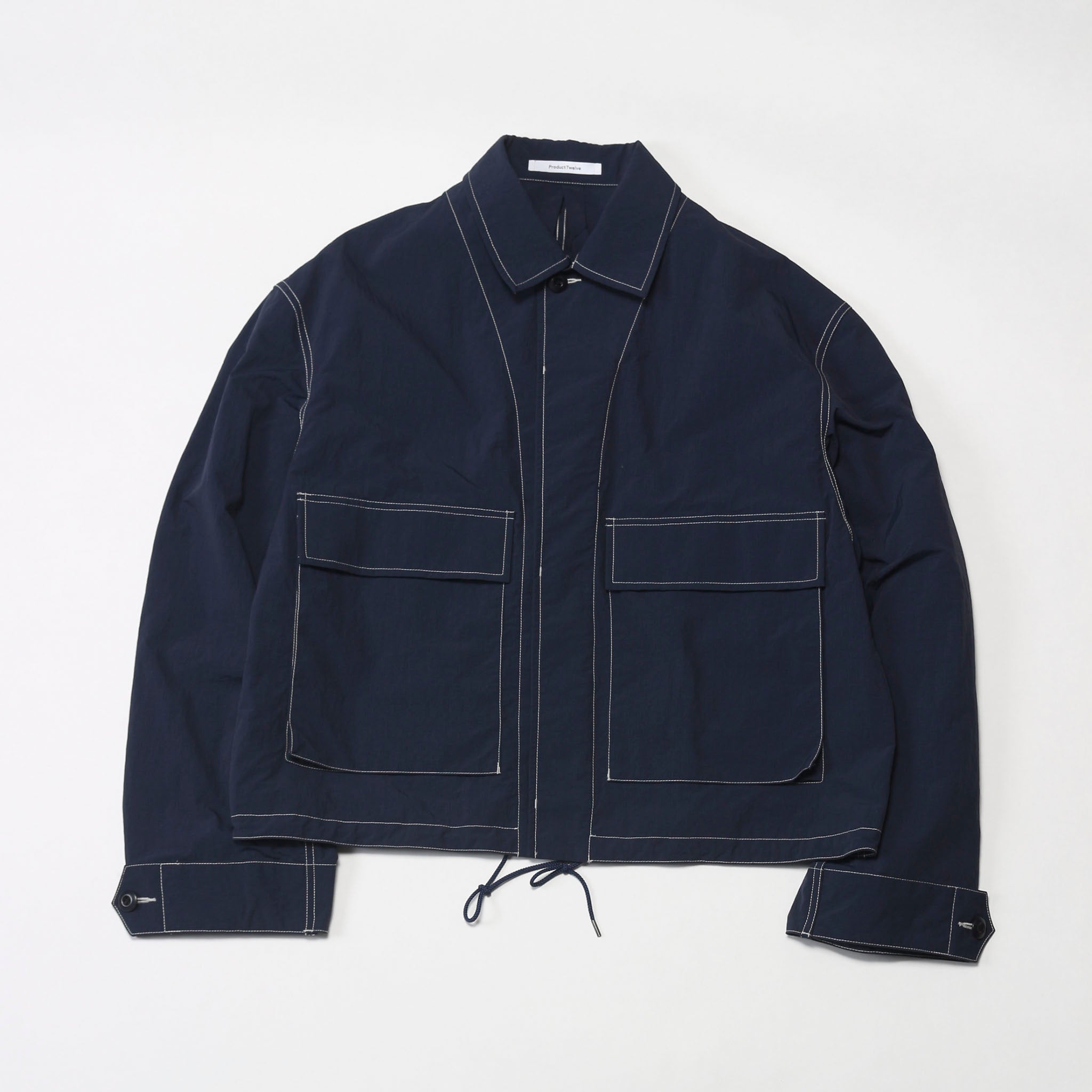 PRODUCT TWELVE "Cropped Utility Shirt" ナイロン ショート丈ジャケット