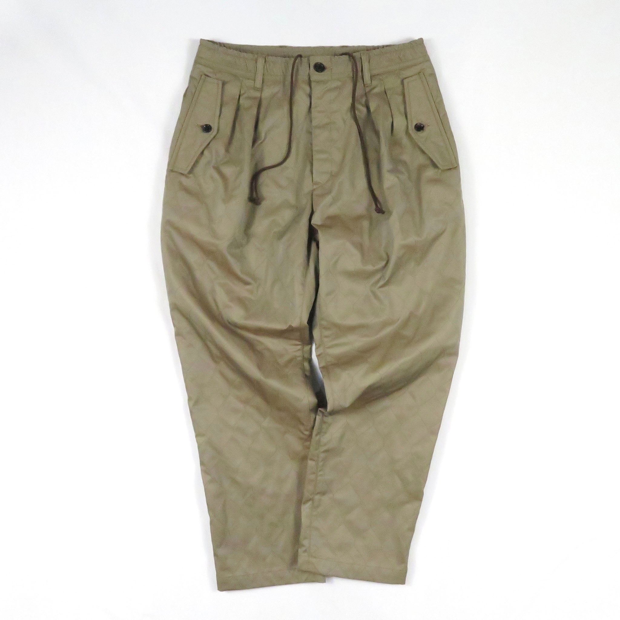 tieorNOT "BEETLE QUILTED EASY TROUSERS"