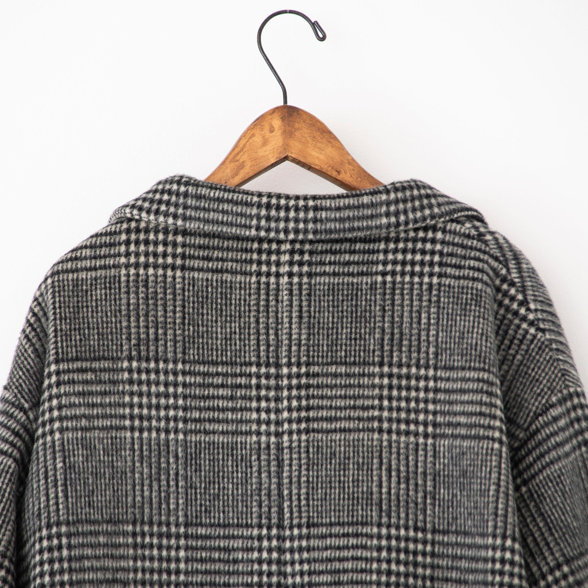 RYU "glen plaid 2B jacket" グレンチェック アンゴラウール テーラードジャケット