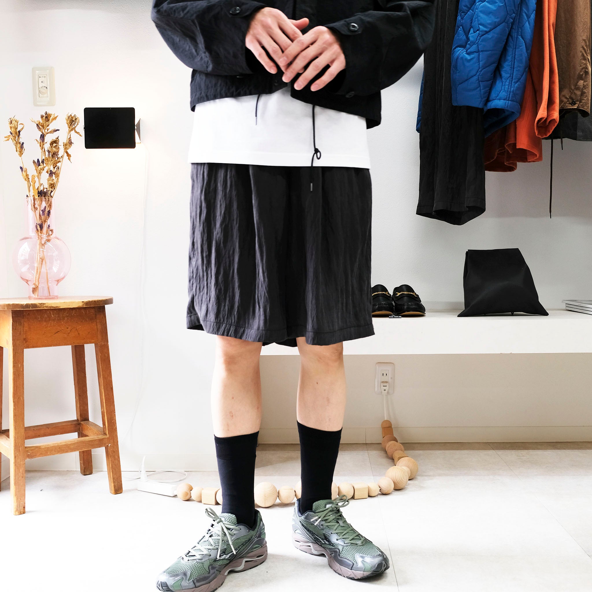 KIMMY "FLOW SHORTS" ヴィンテージリヨセル イージーショーツ