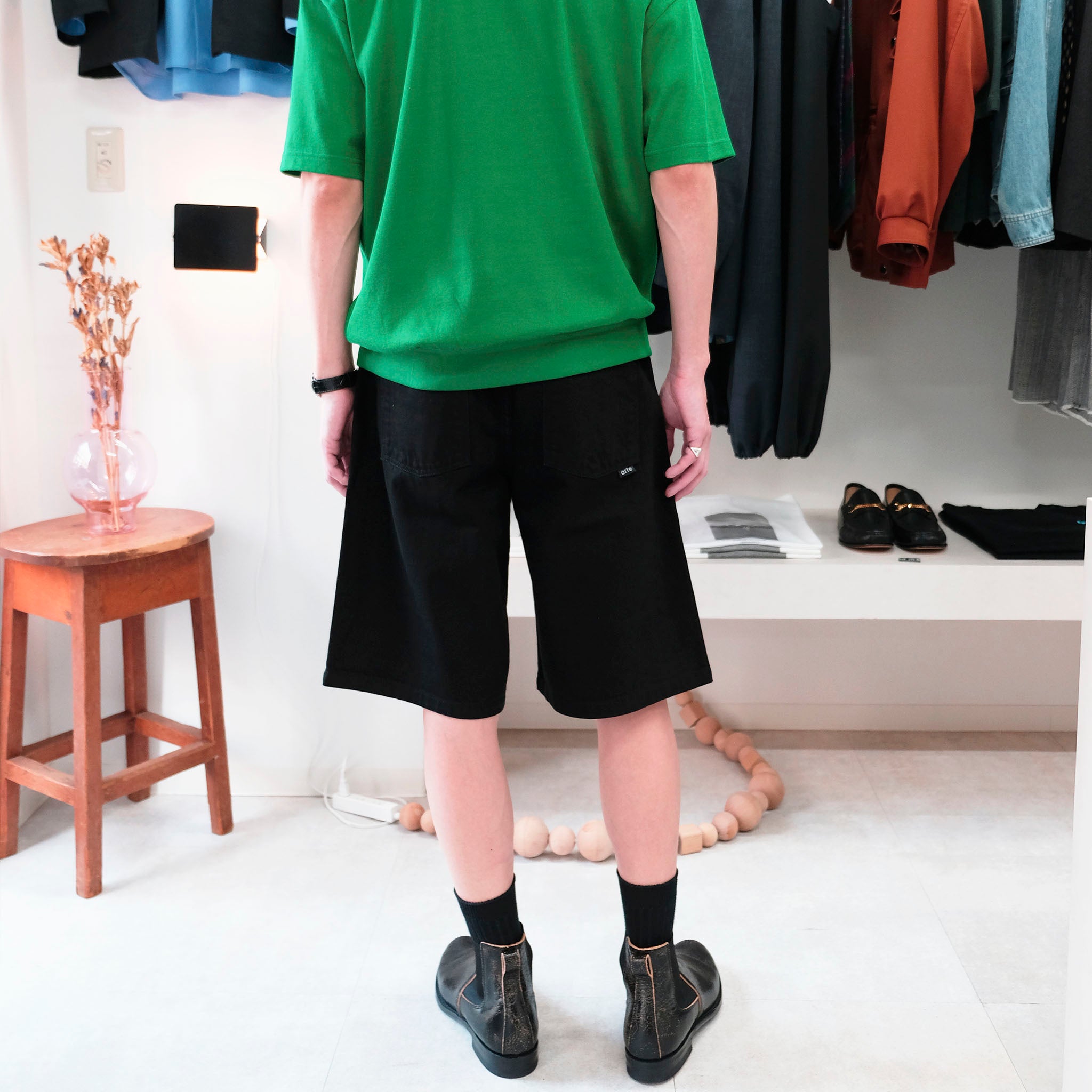 ARTE ANTWERP "DENIM WIDE SHORTS" デニムワイドショーツ