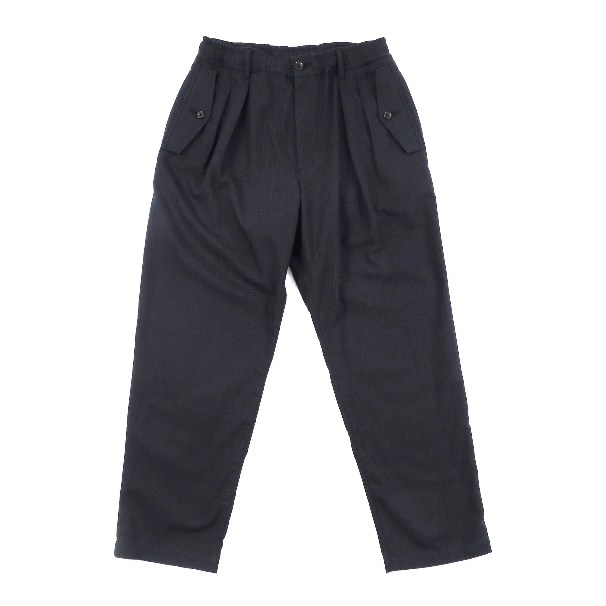 tieorNOT "HOUNDTOOTH FRANNEL TROUSERS"