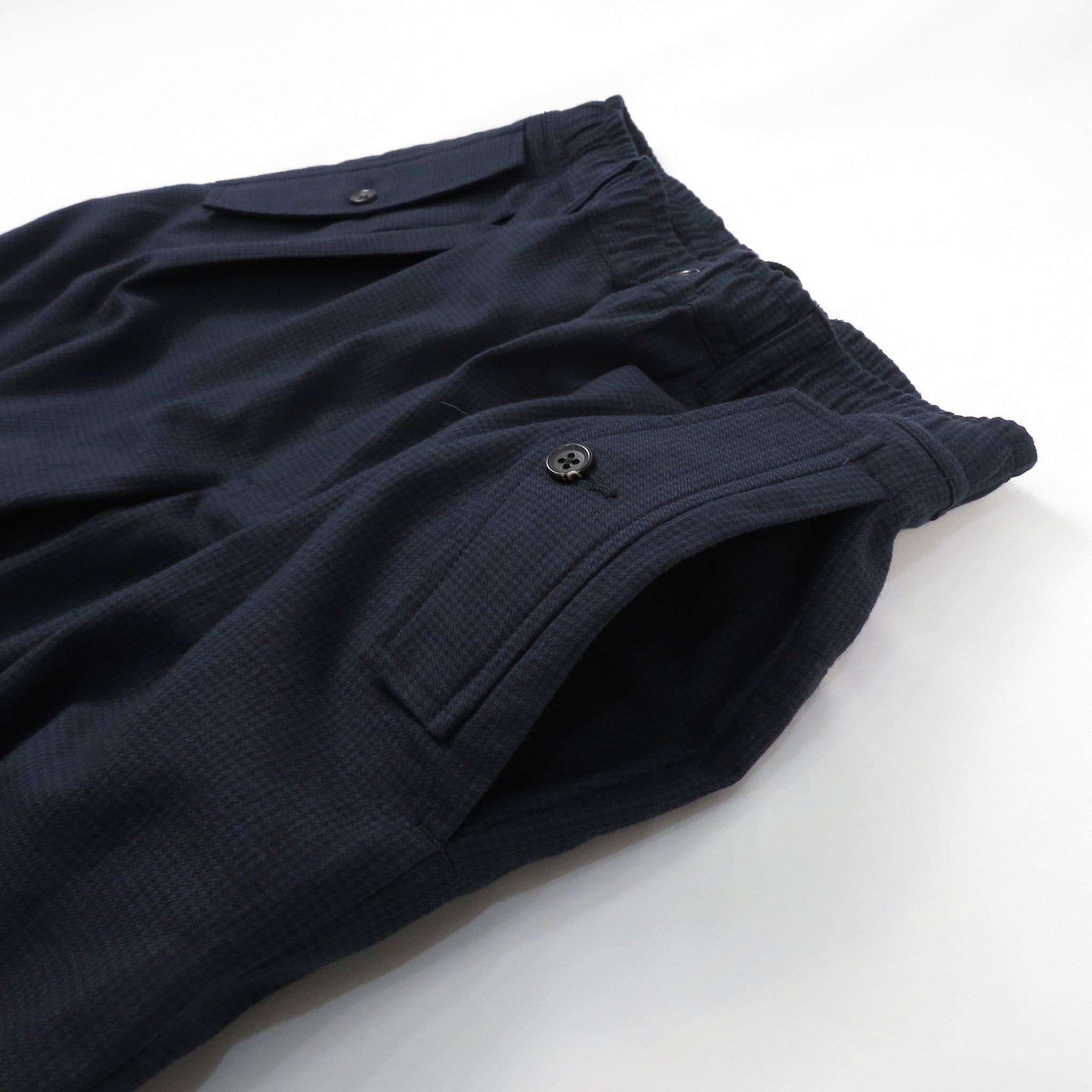tieorNOT "HOUNDTOOTH FRANNEL TROUSERS"