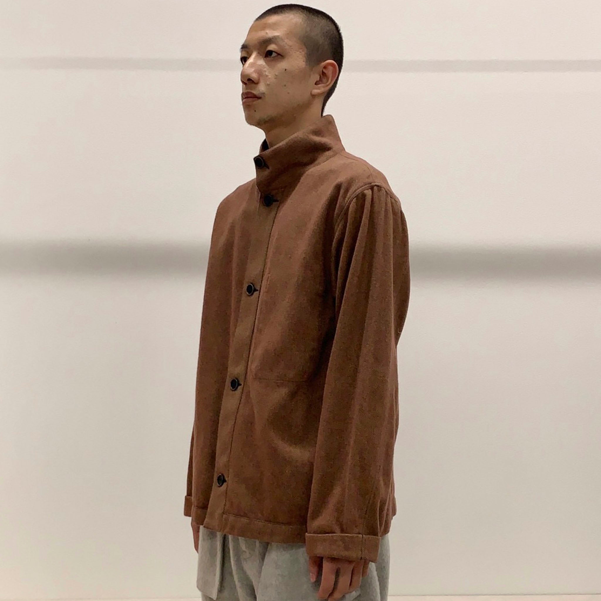 OKOLO "ORIGINAL STAND COLLAR SHIRT"