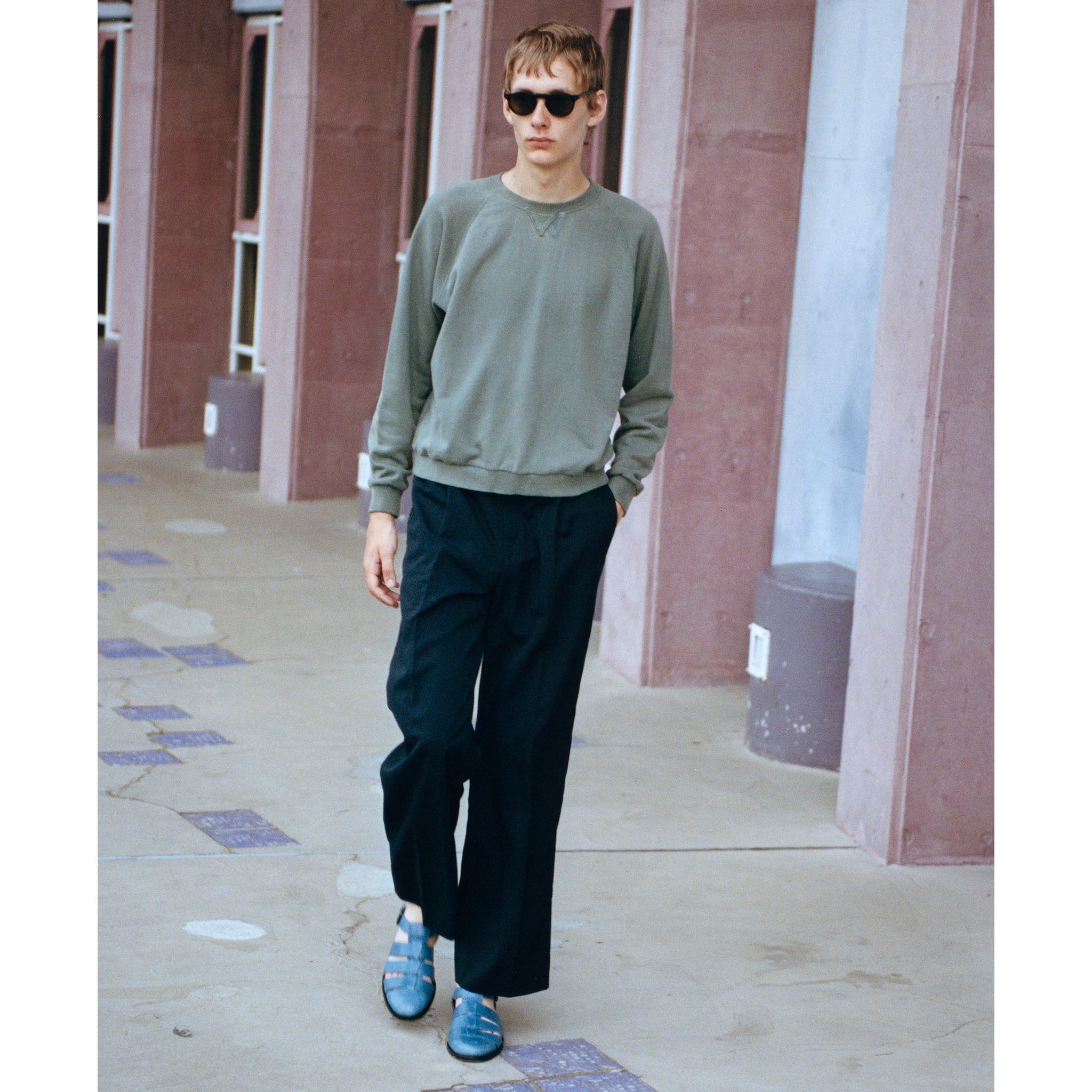 ENCOMING "ENST SWEAT JUMPER" Vガゼット ヴィンテージ スウェット