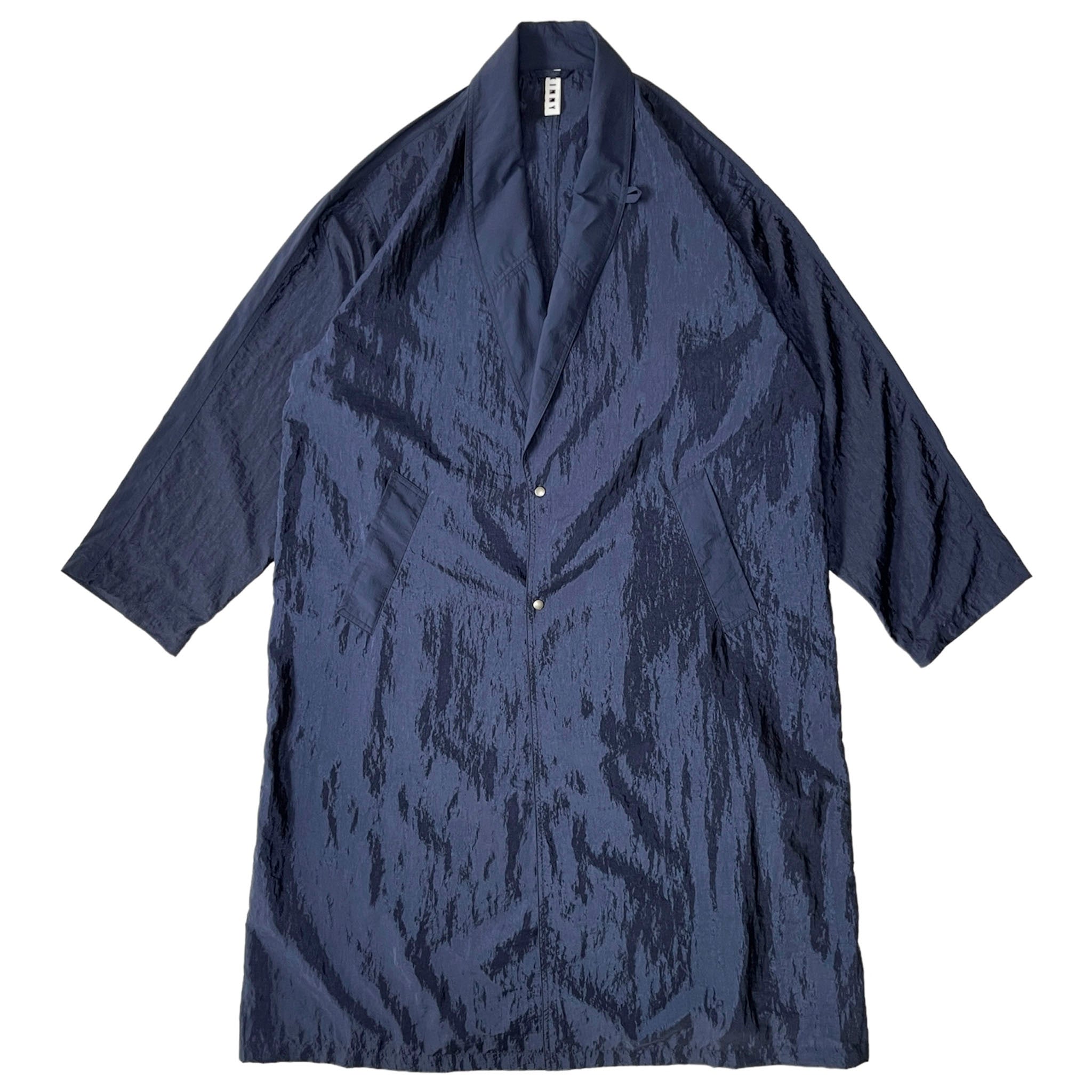 KIMMY "VINTAGE NYLON COAT" ヴィンテージナイロン ショールカラーコート