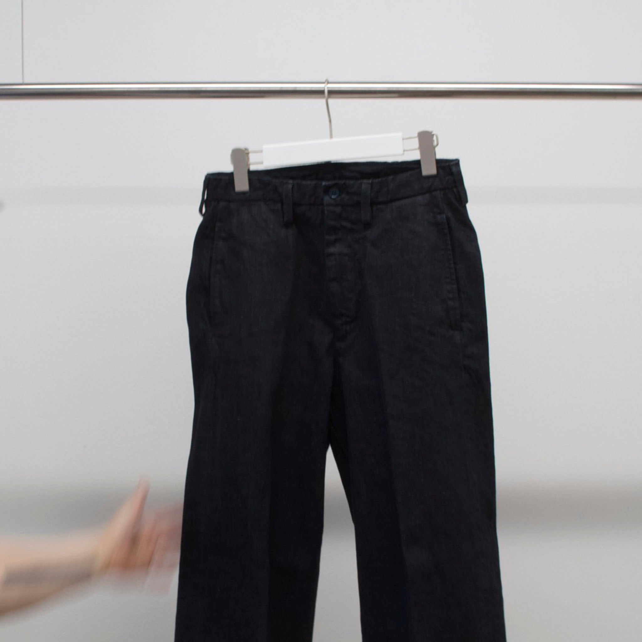 OKOLO (オコロ) / SIMONS JEANS BLUE ジンバブエコットン デニムトラウザーパンツ