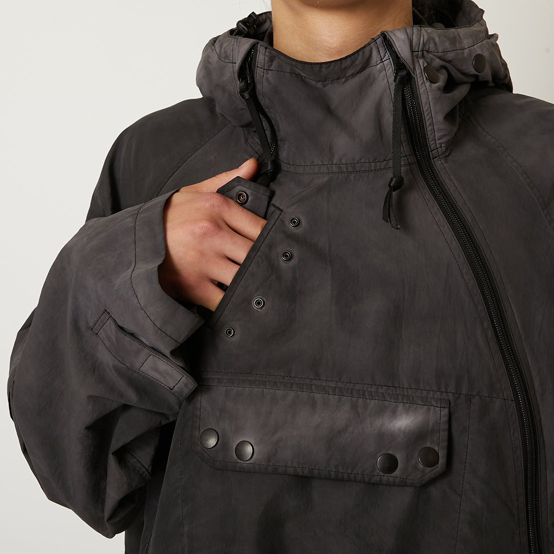 PRODUCT TWELVE "Garment Dyed Pullover Jacket" ガーメントダイ プルオーバー パーカー