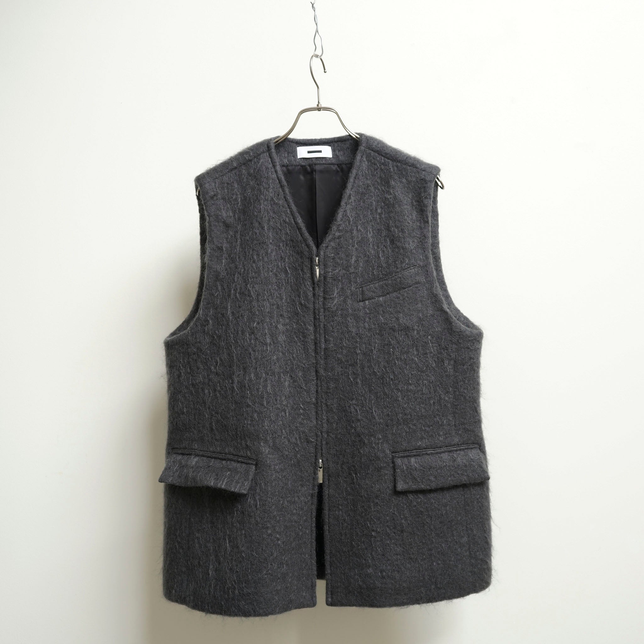 REVERBERATE(リバーバレイト)/ LONG WAISTCOAT ウールベスト