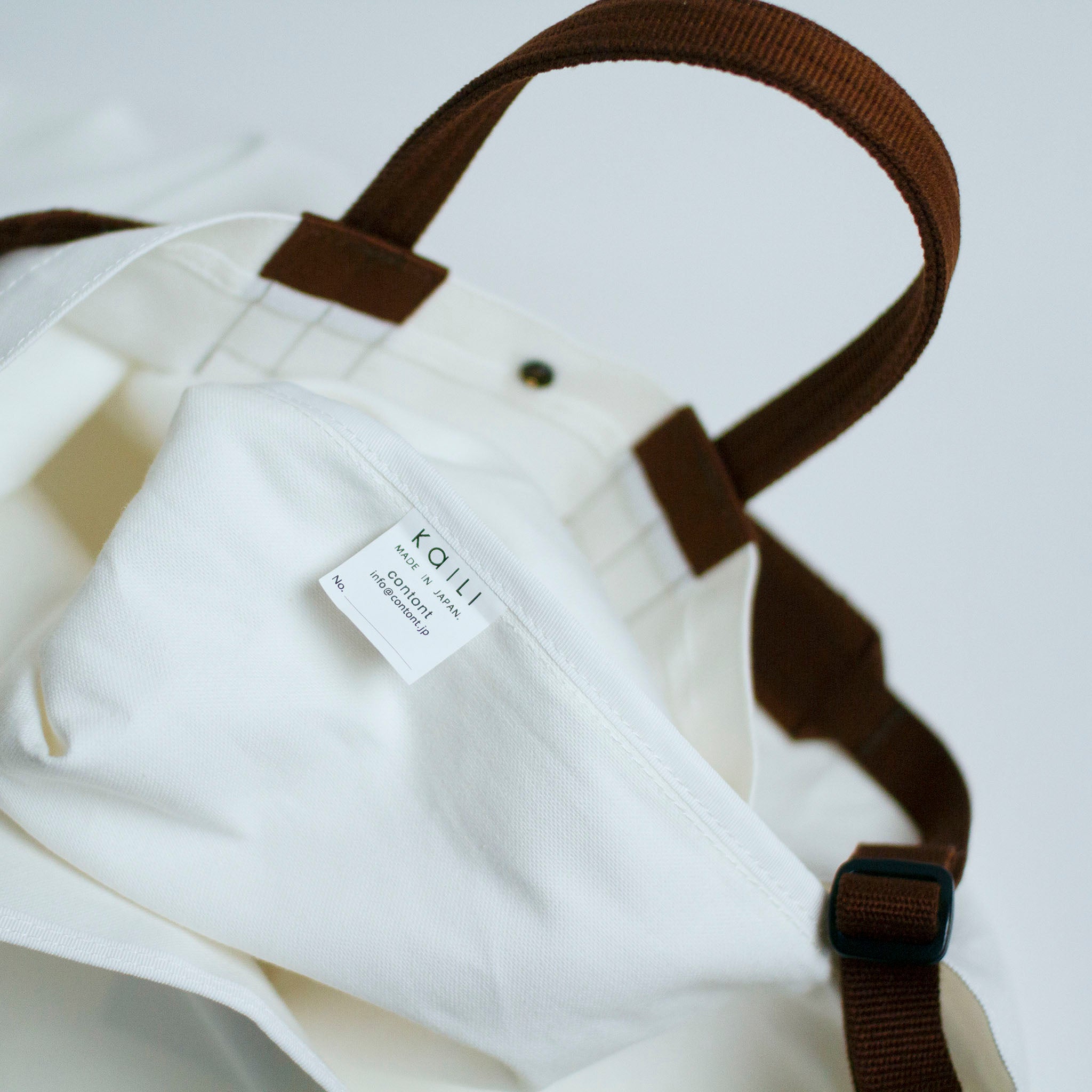 KaILI "BOW CW" コットンペーパー ショルダーバッグ