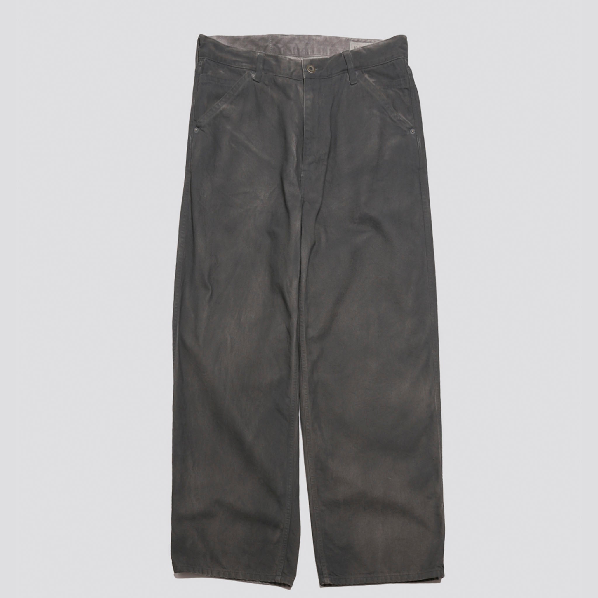 ENCOMING "BRUSHED DENIM TROUSER" フェードデニム トラウザーパンツ