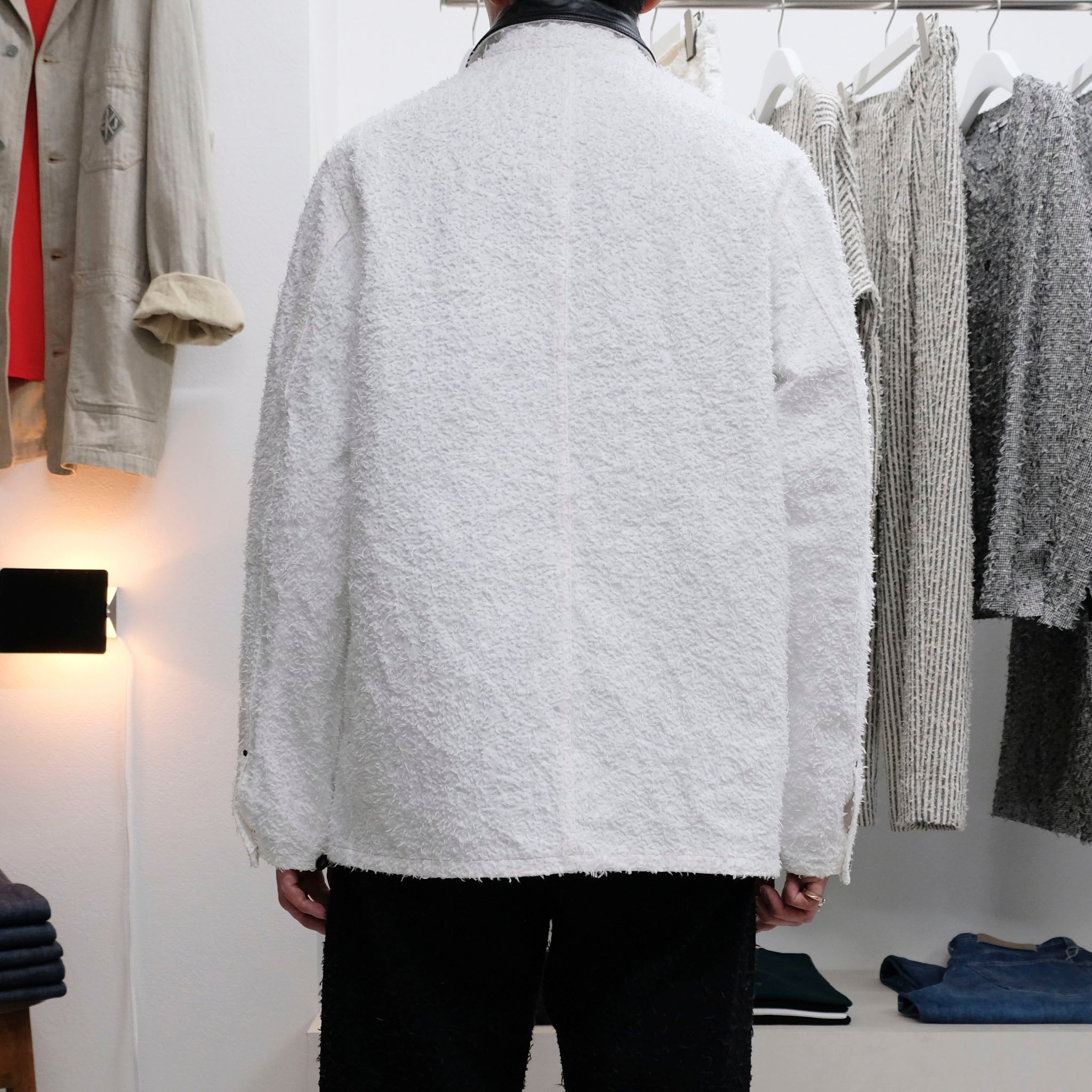 SABY (サバイ) / WORKERS JACKET TYPE TWO POCKET - 12oz Needle Work Denim - ニードルワークカバーオール