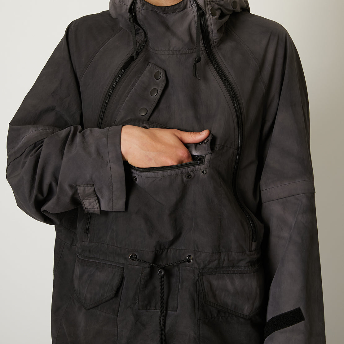 PRODUCT TWELVE "Garment Dyed Pullover Jacket" ガーメントダイ プルオーバー パーカー