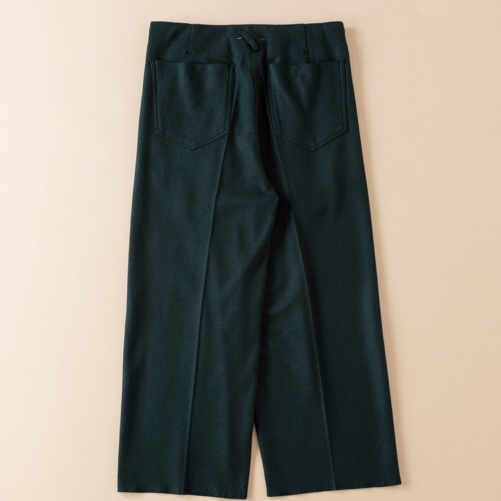SABY "TUCK BAGGY -LAMB'S WOOL JERSEY-"